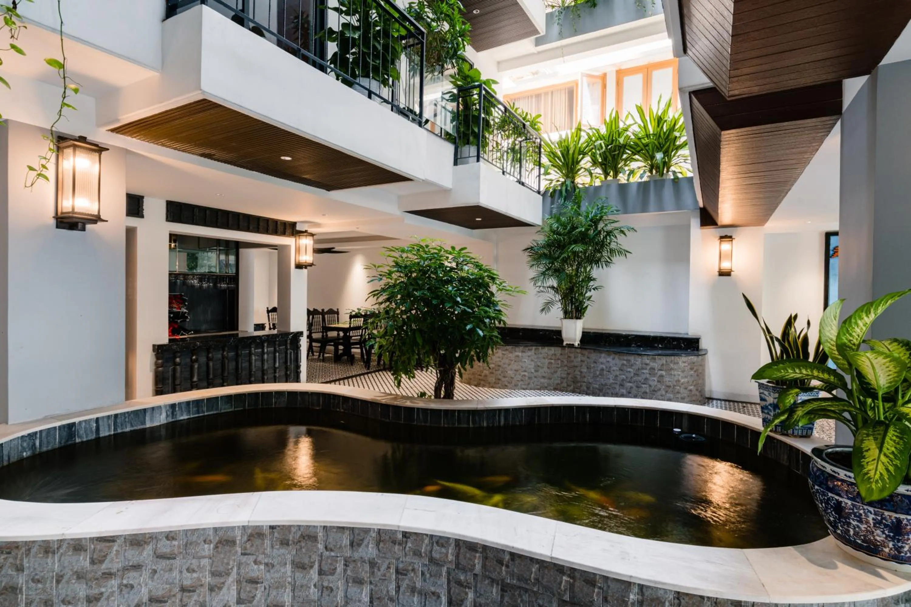 Lobby or reception in Dérive Boutique Villa & Apartment Da Nang