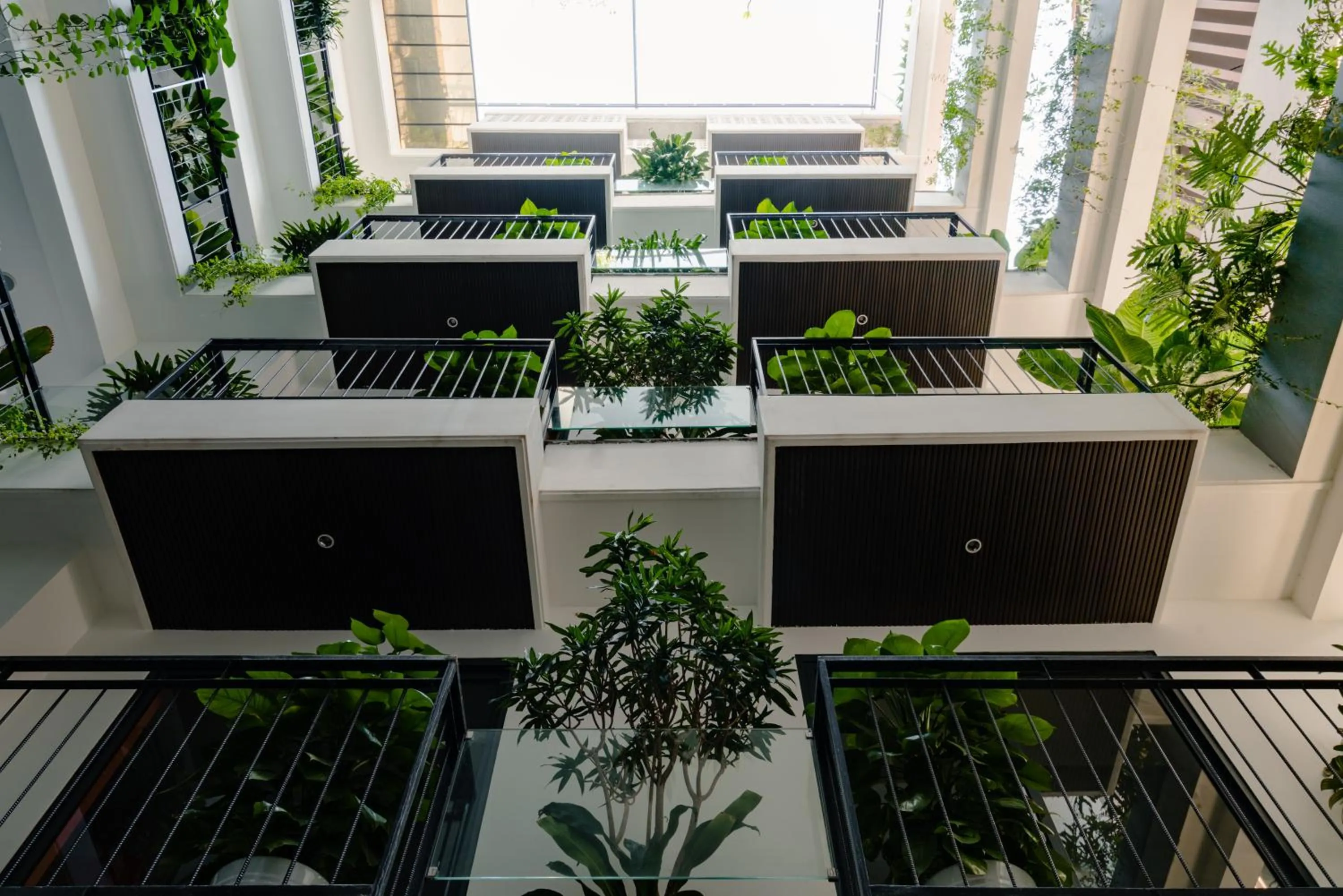 Patio in Dérive Boutique Villa & Apartment Da Nang