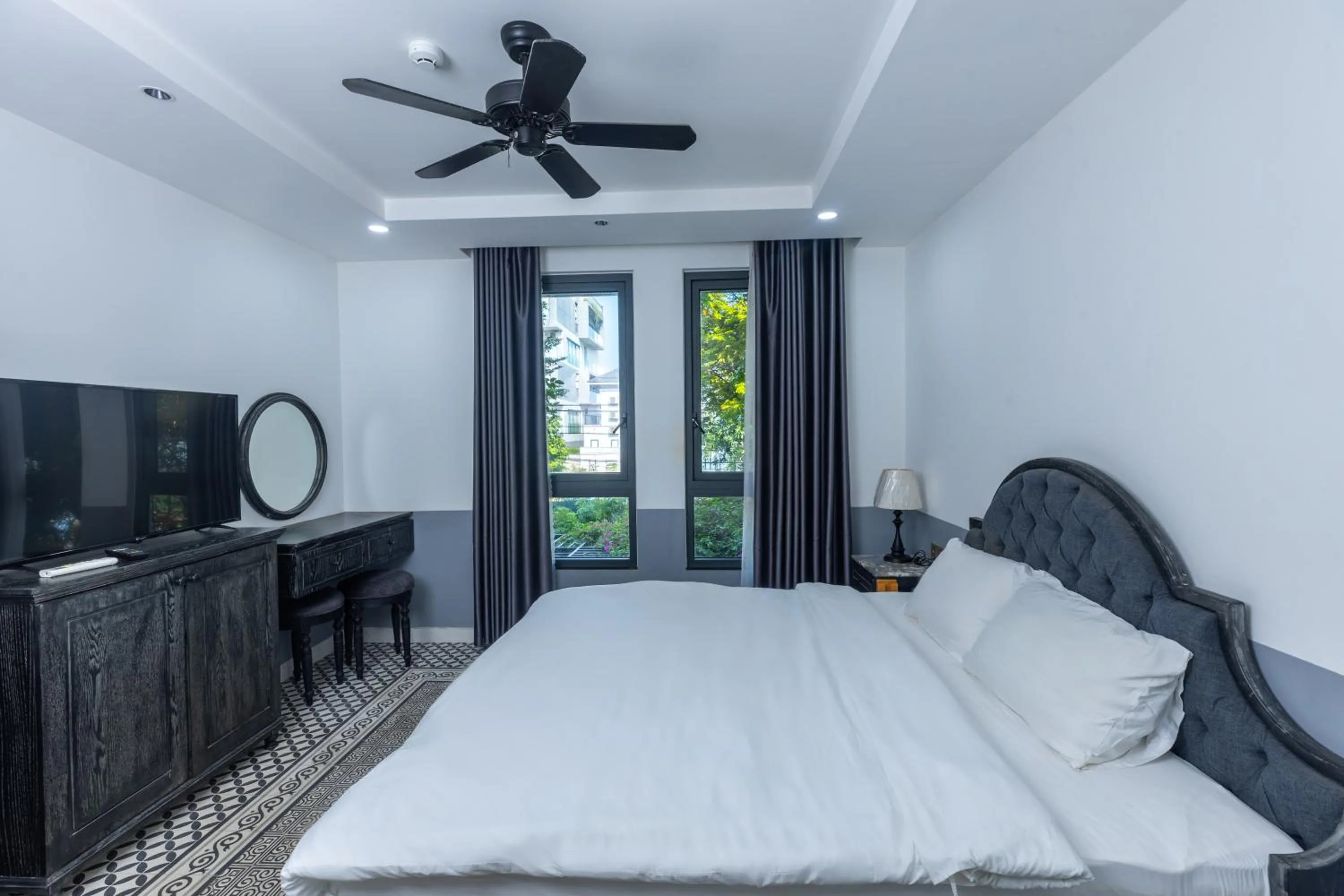 Bed in Dérive Boutique Villa & Apartment Da Nang