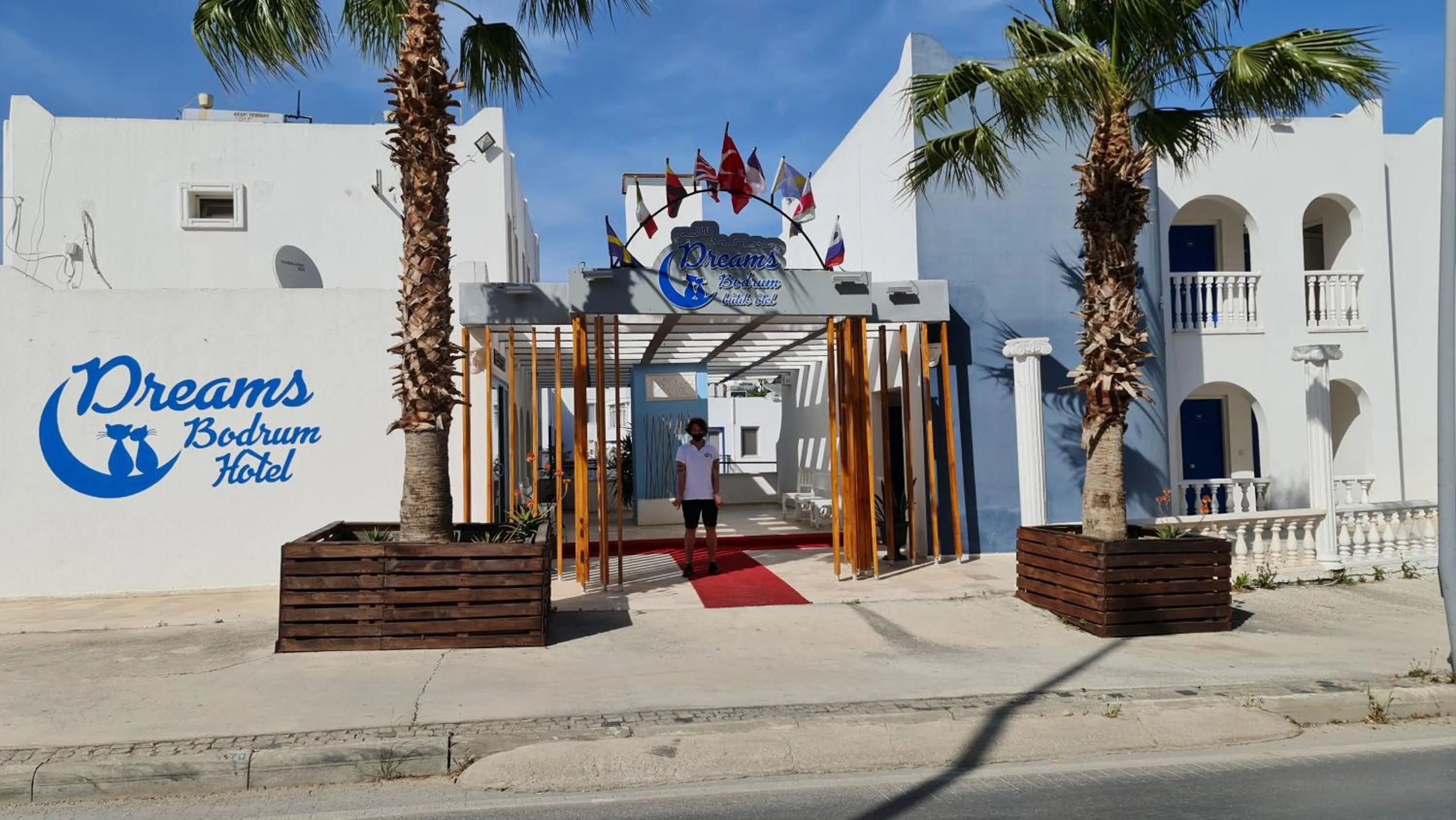 Property building in Dreams Bodrum butik hotel