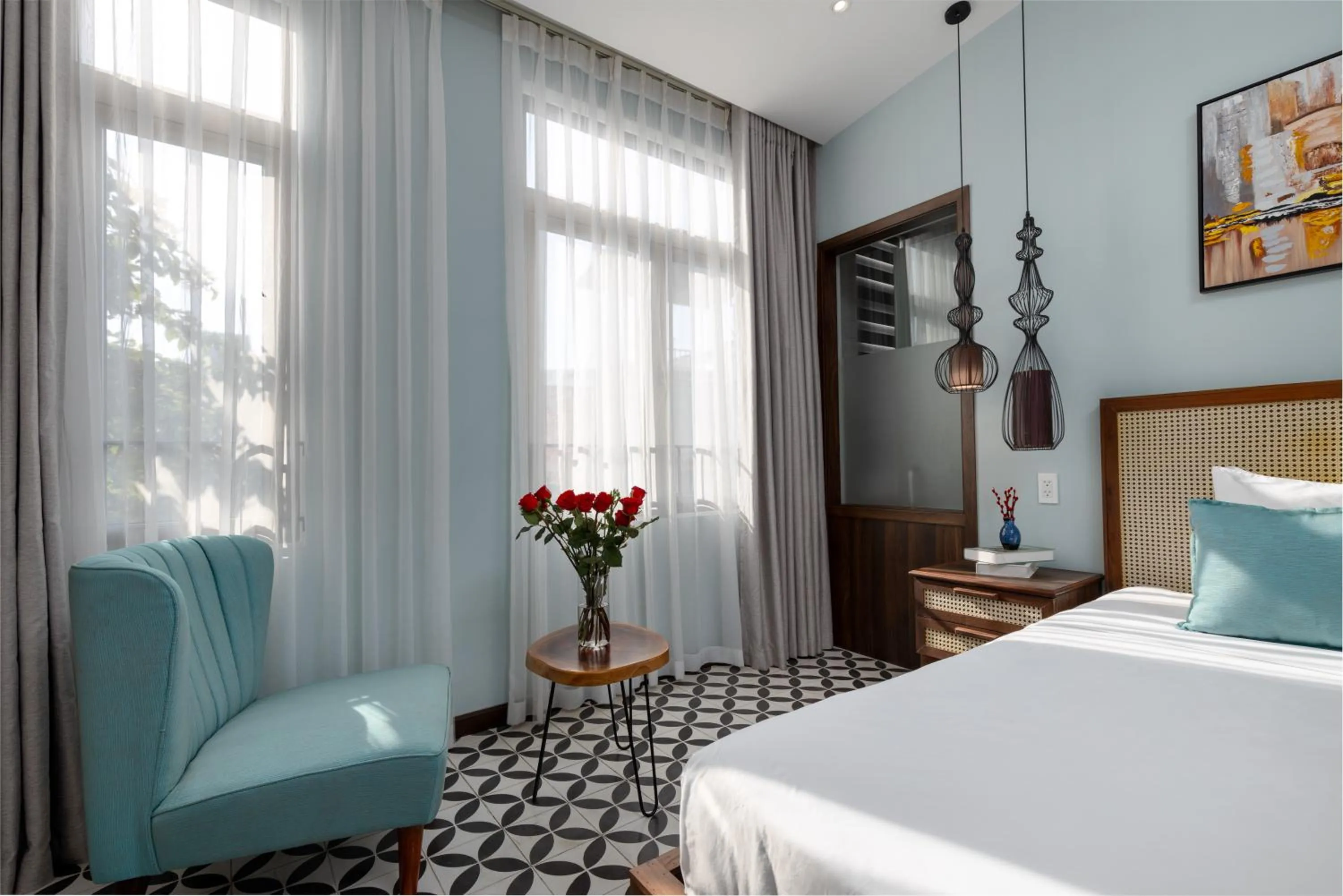 Photo of the whole room, Bed in FLOWER BEACHSTAY & COFFEE