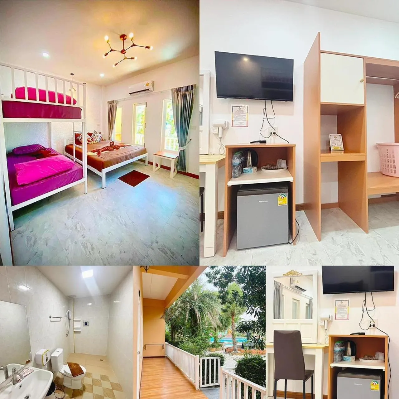 Property building, Bed in Trang Oasis Waterpark Hotel