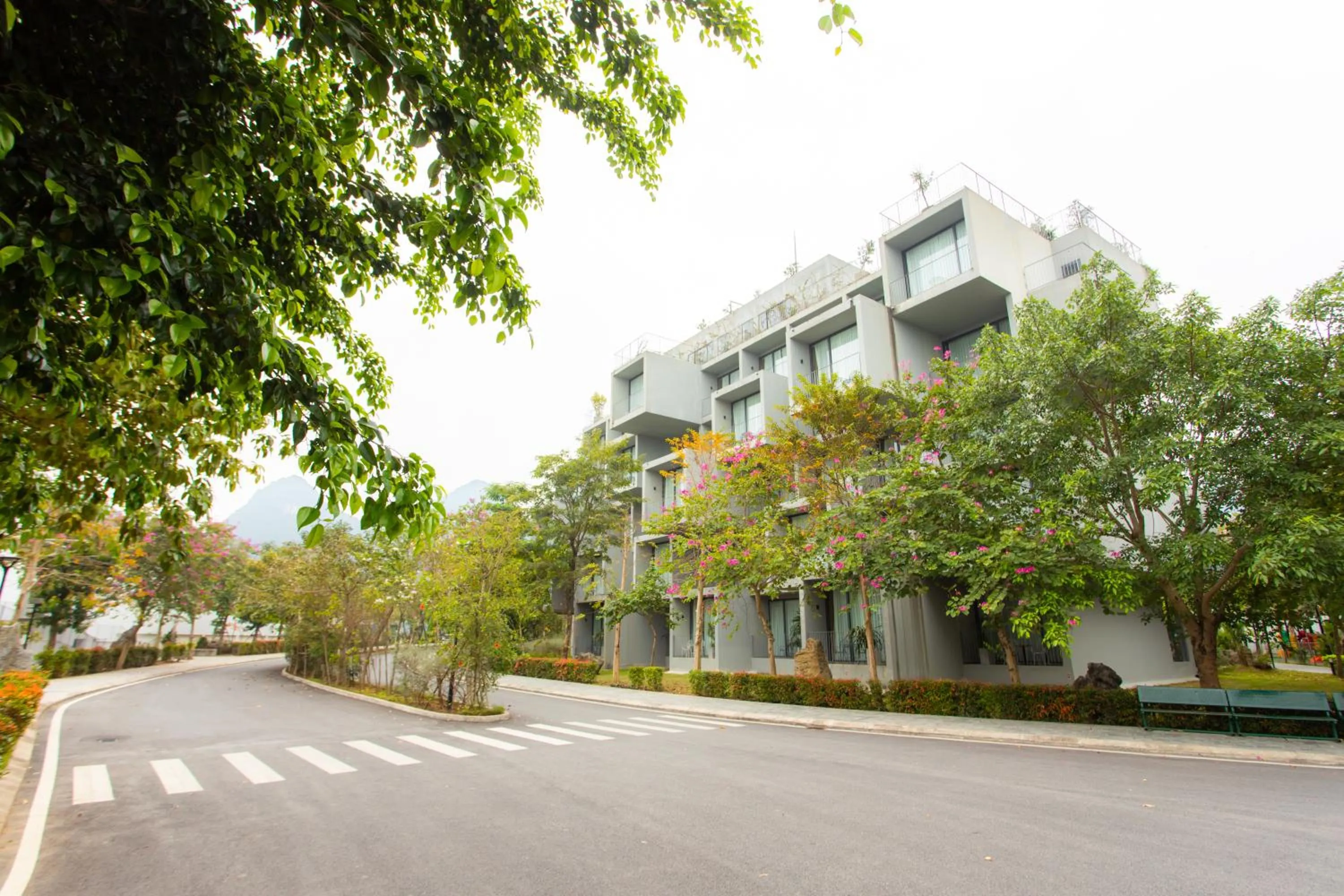 Street view in Wyndham Grand Vedana Ninh Binh Resort