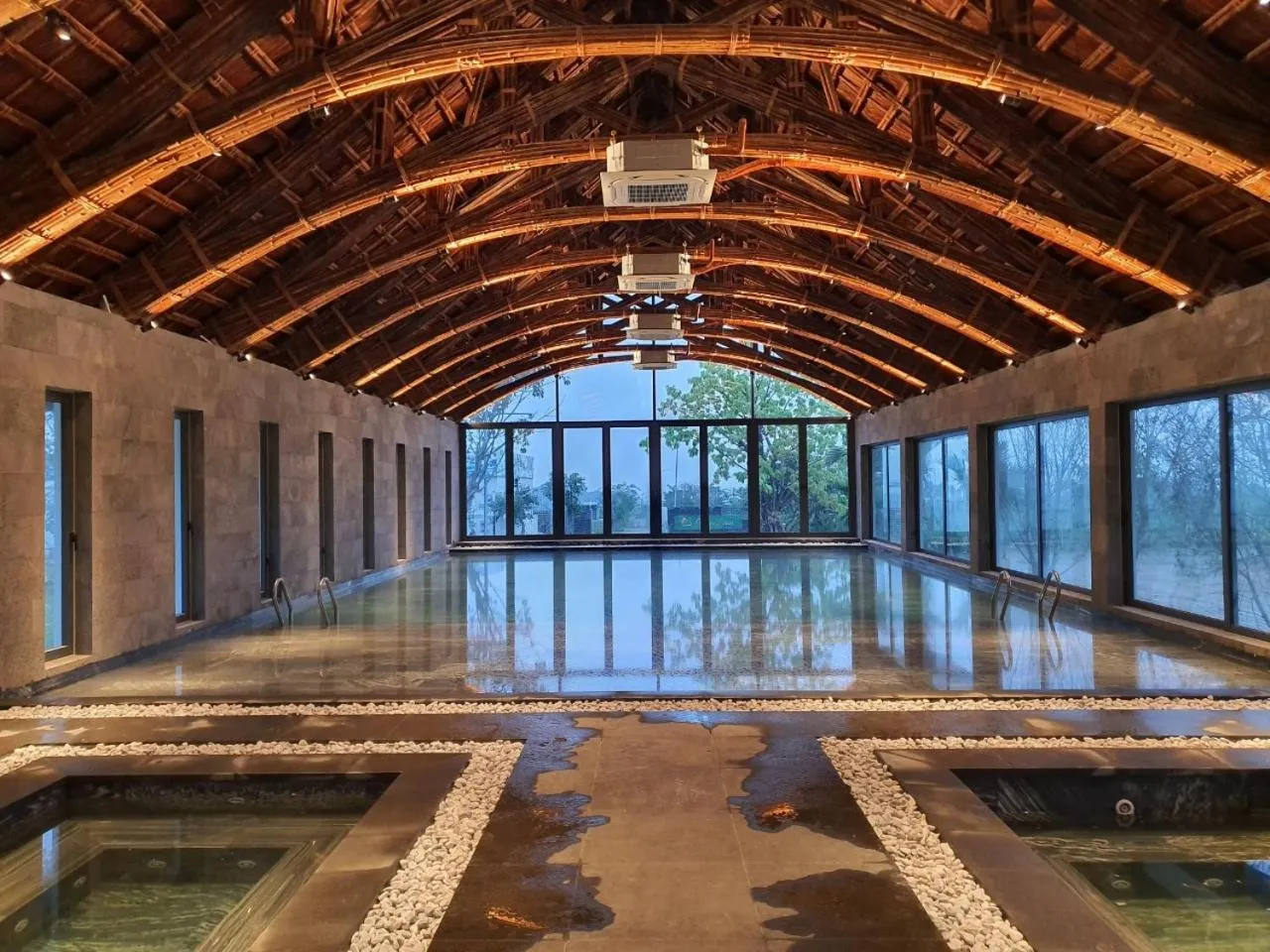 Swimming pool in Wyndham Grand Vedana Ninh Binh Resort