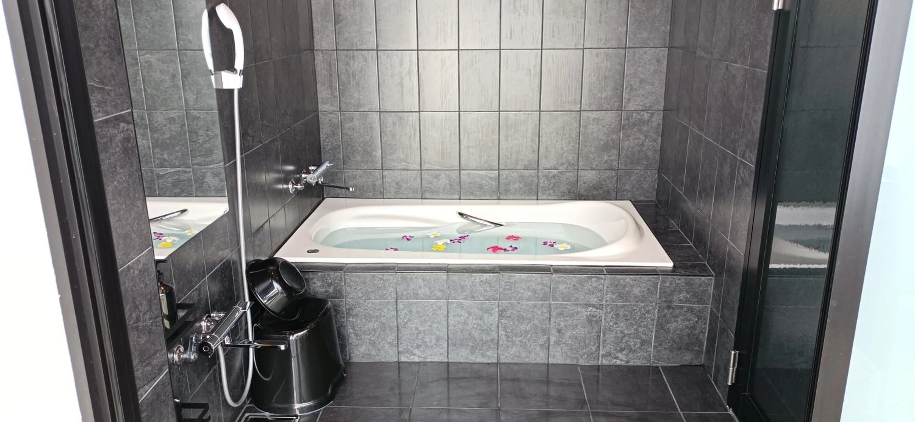 Bathroom in Private Pool Villa Motobu