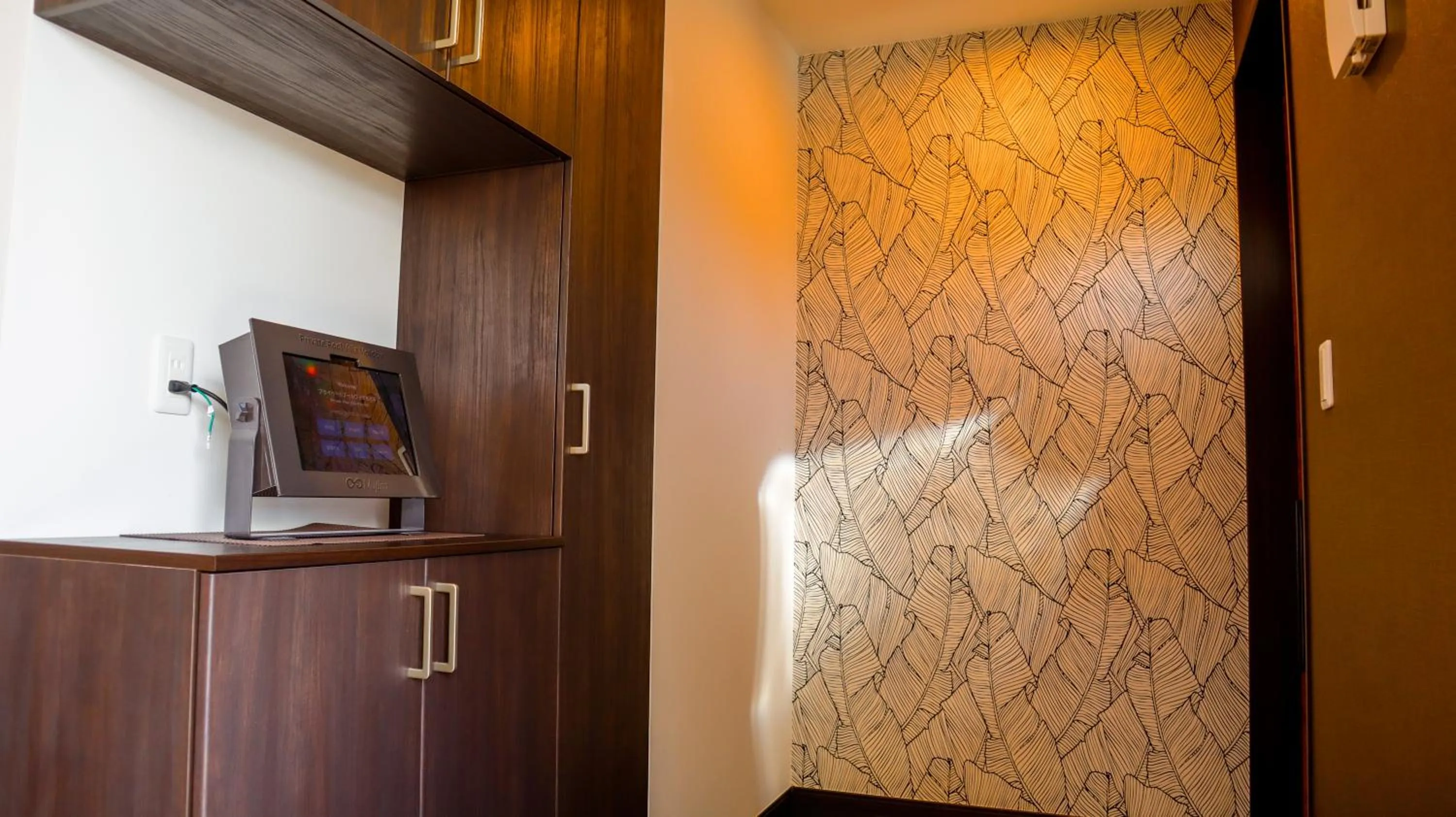 Decorative detail in Private Pool Villa Motobu