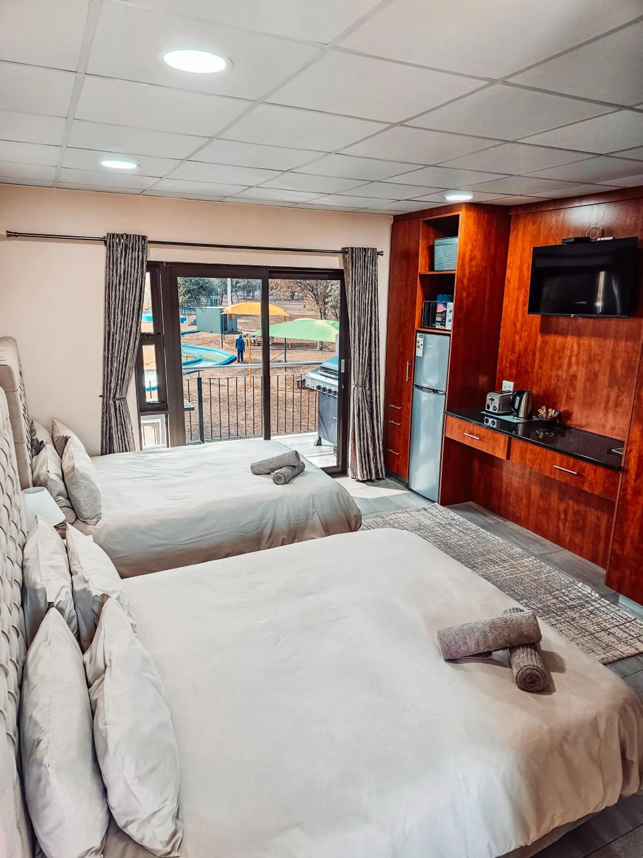 Bed in Lethabong Lodge