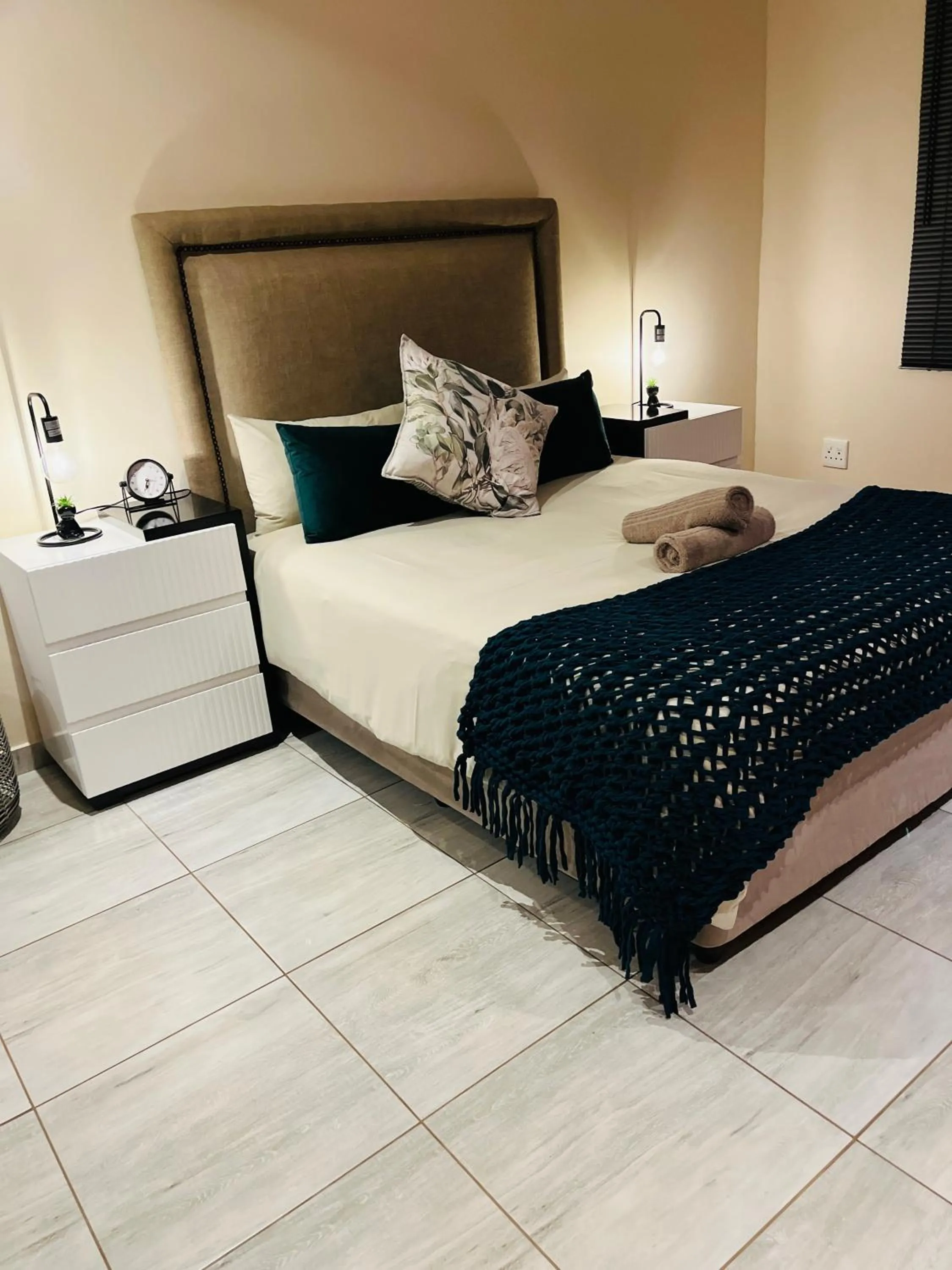 Bed in Lethabong Lodge