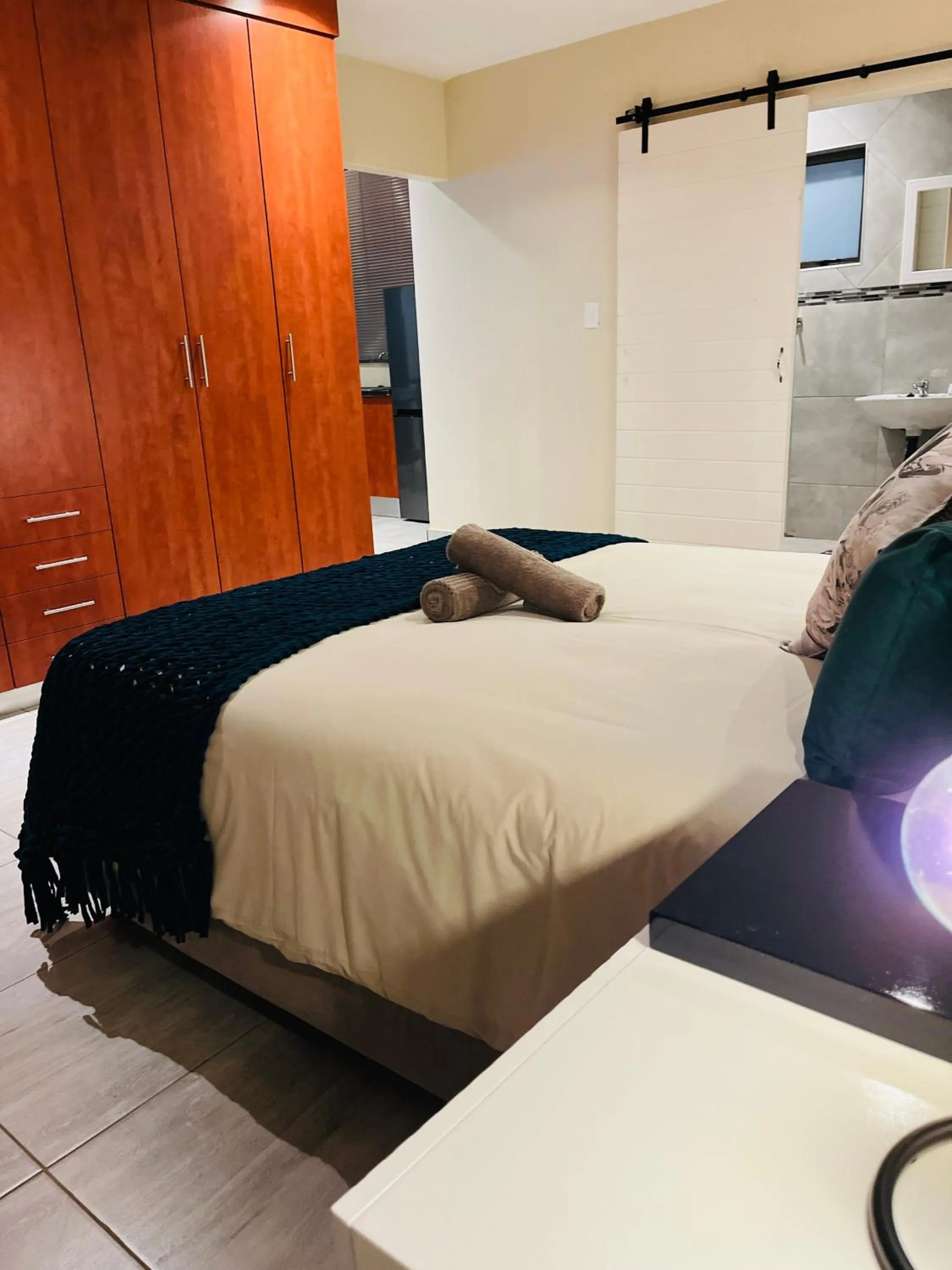 Bed in Lethabong Lodge