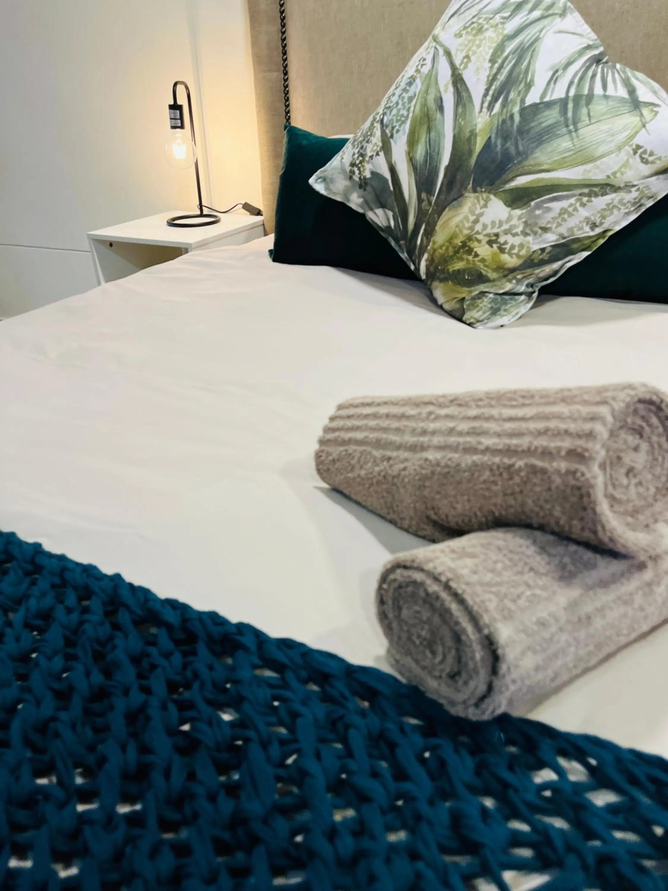 Bed in Lethabong Lodge