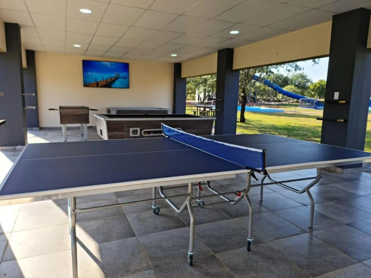 Pool view in Lethabong Lodge
