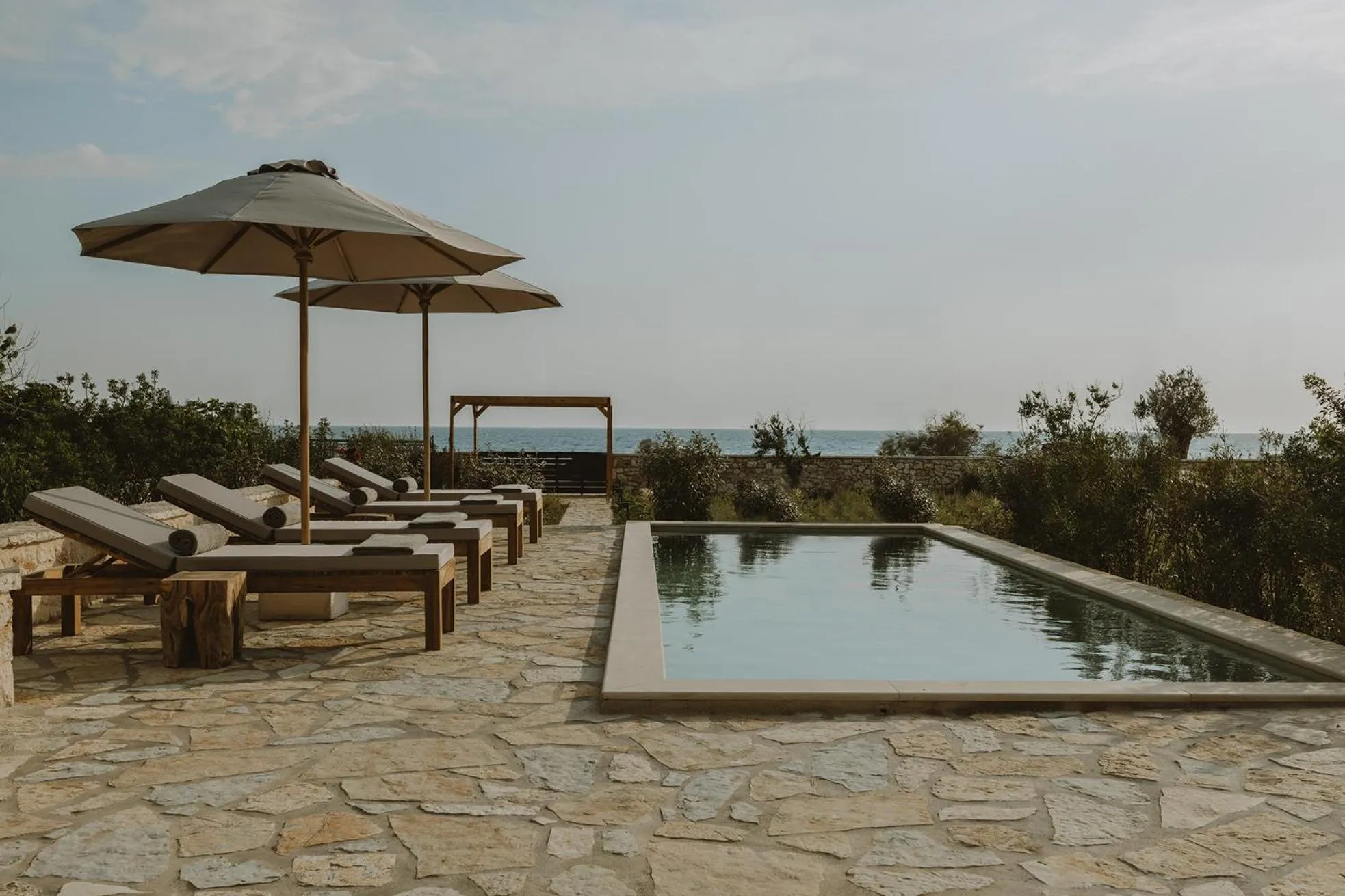 Swimming pool in Nama Seaside Villas
