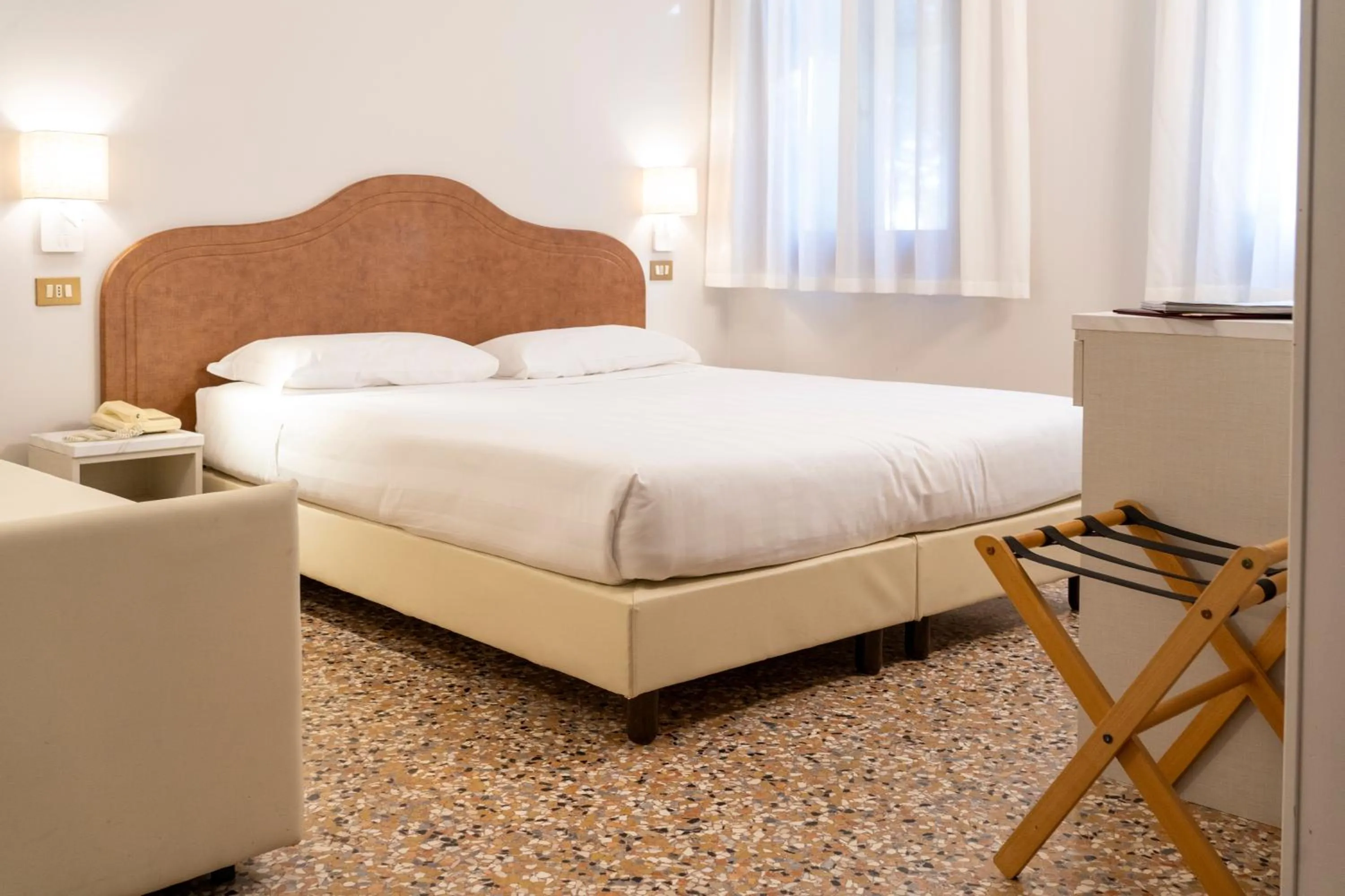 Bed in Park Hotel Villa Giustinian