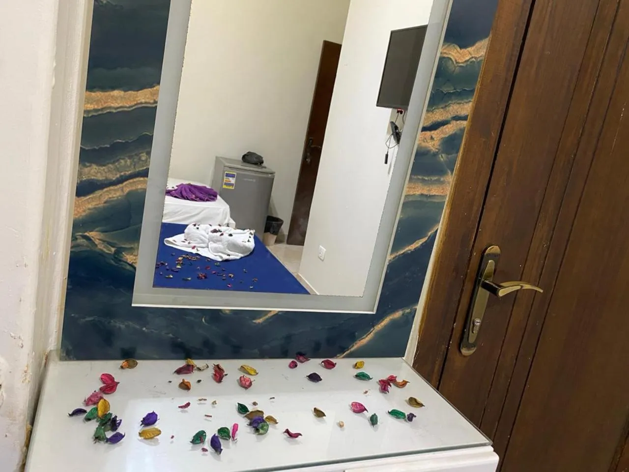 Bathroom in New Abdeen palace hostel