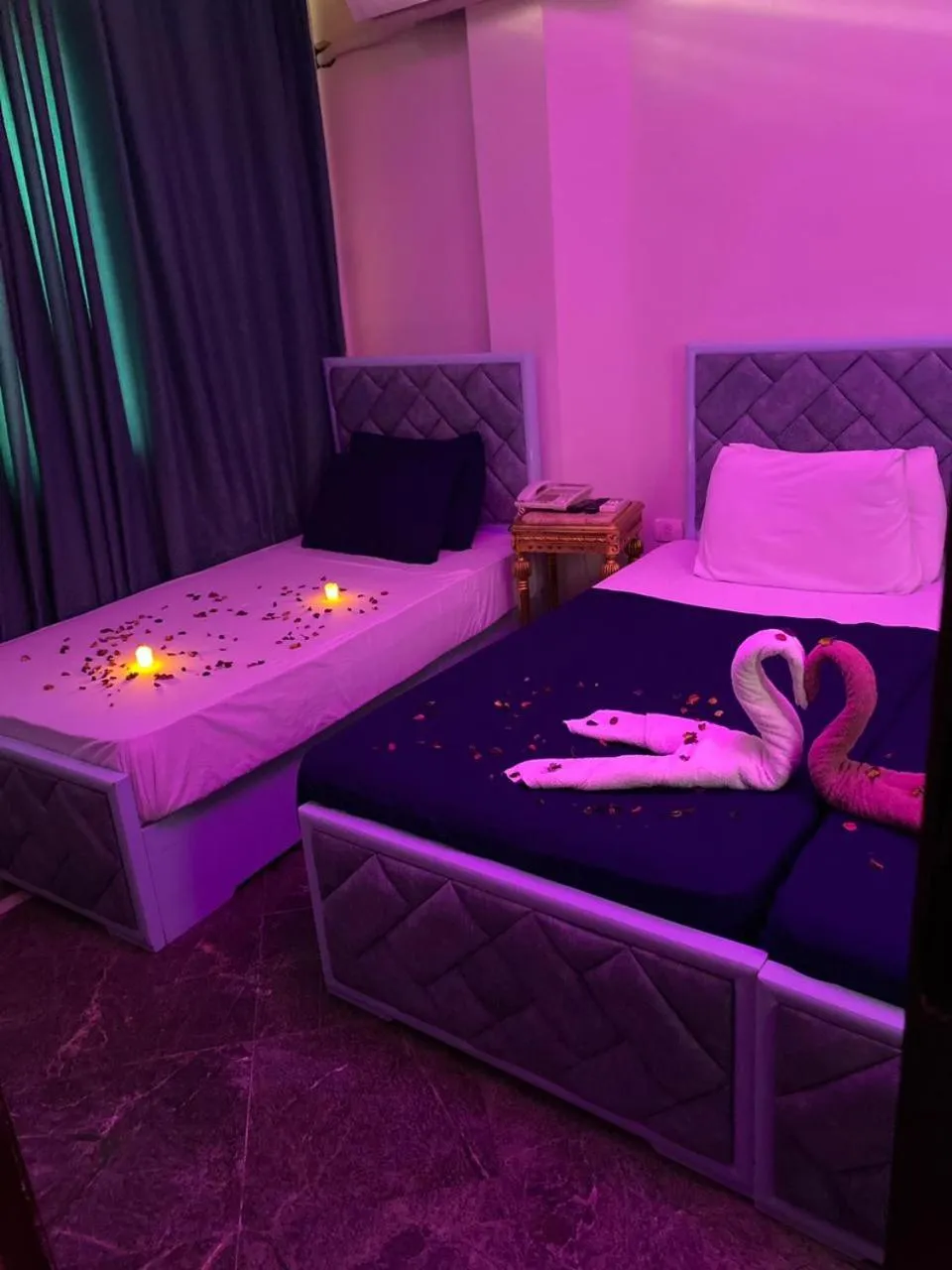 Bed in New Abdeen palace hostel