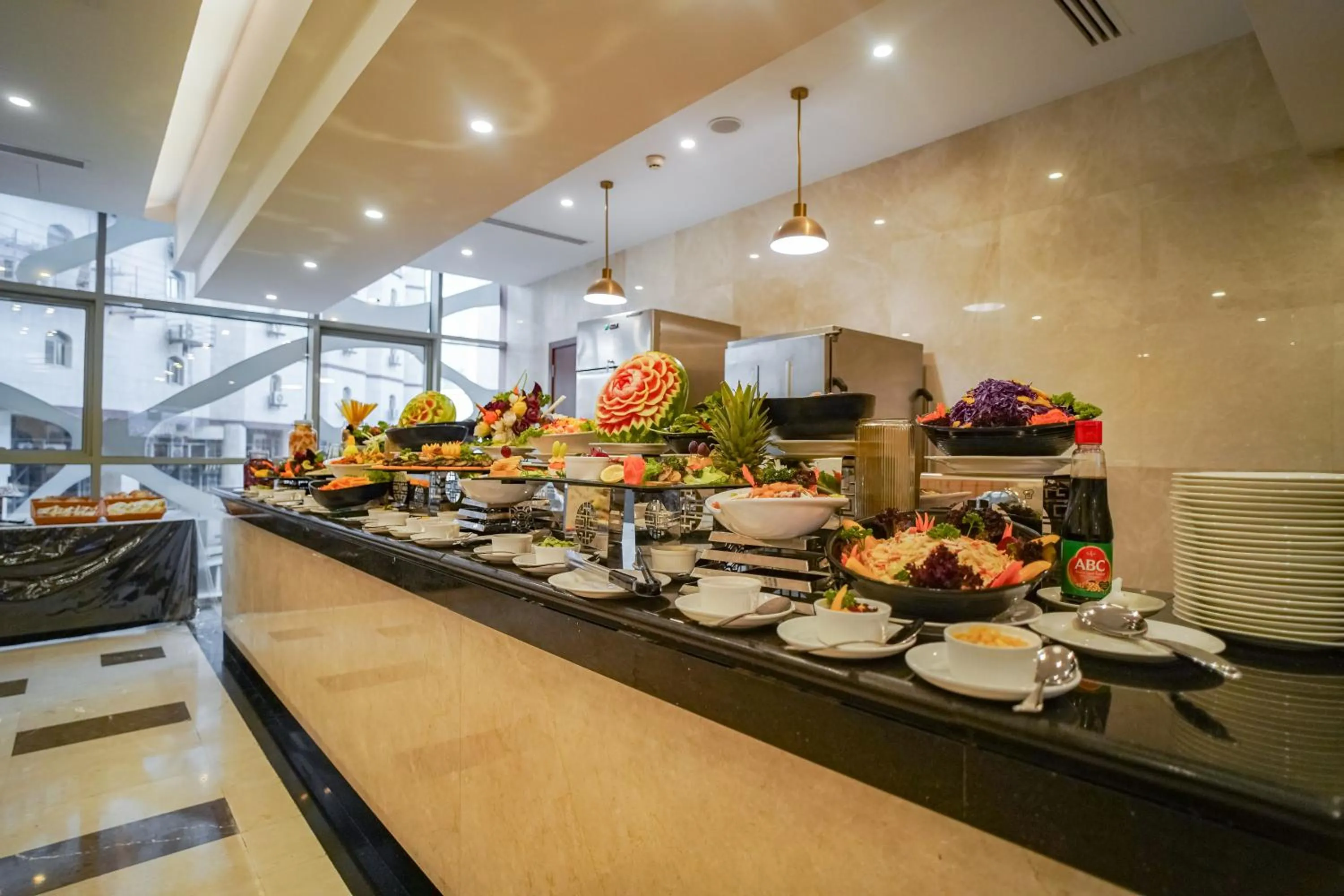 Food and drinks in Emaar Elite Hotel