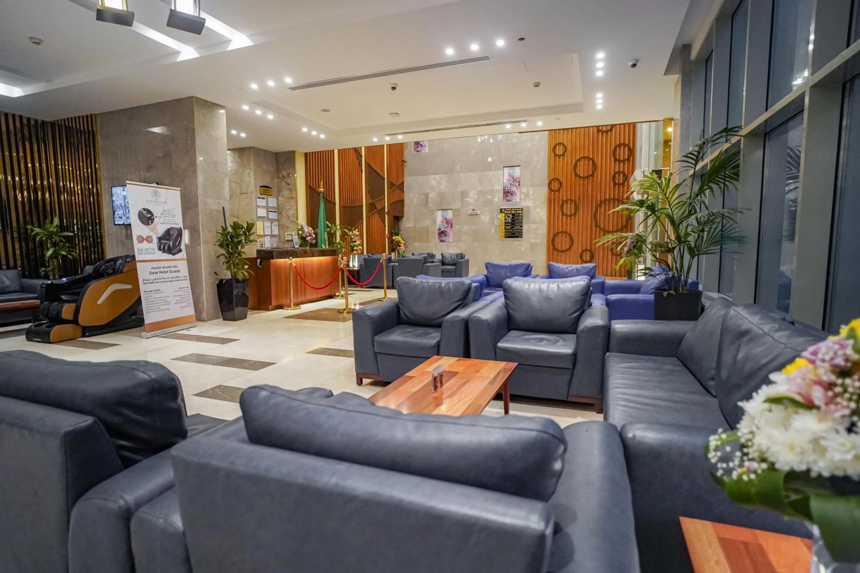 Seating area in Emaar Elite Hotel