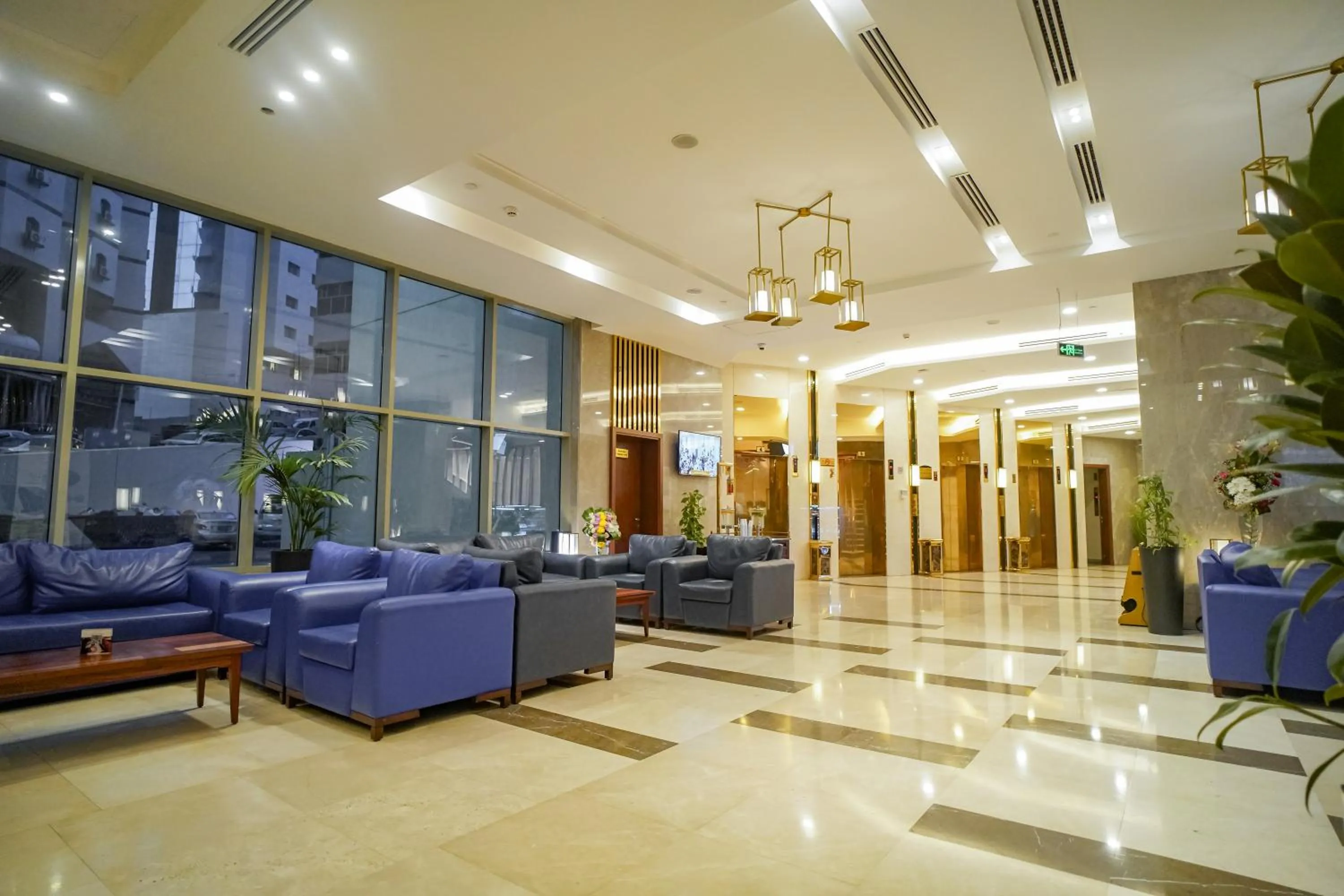 Seating area in Emaar Elite Hotel