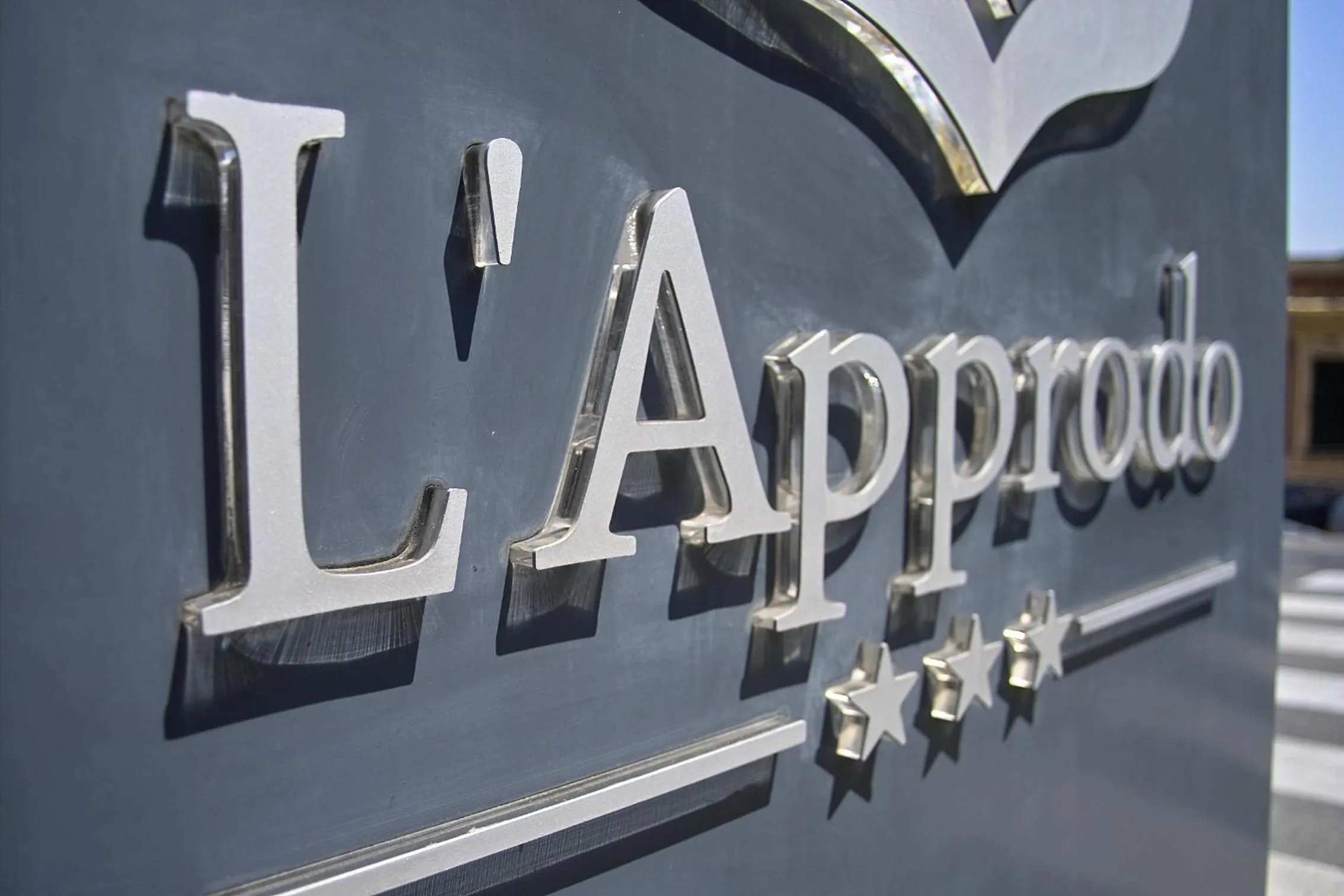 Property logo or sign in Hotel L'Approdo