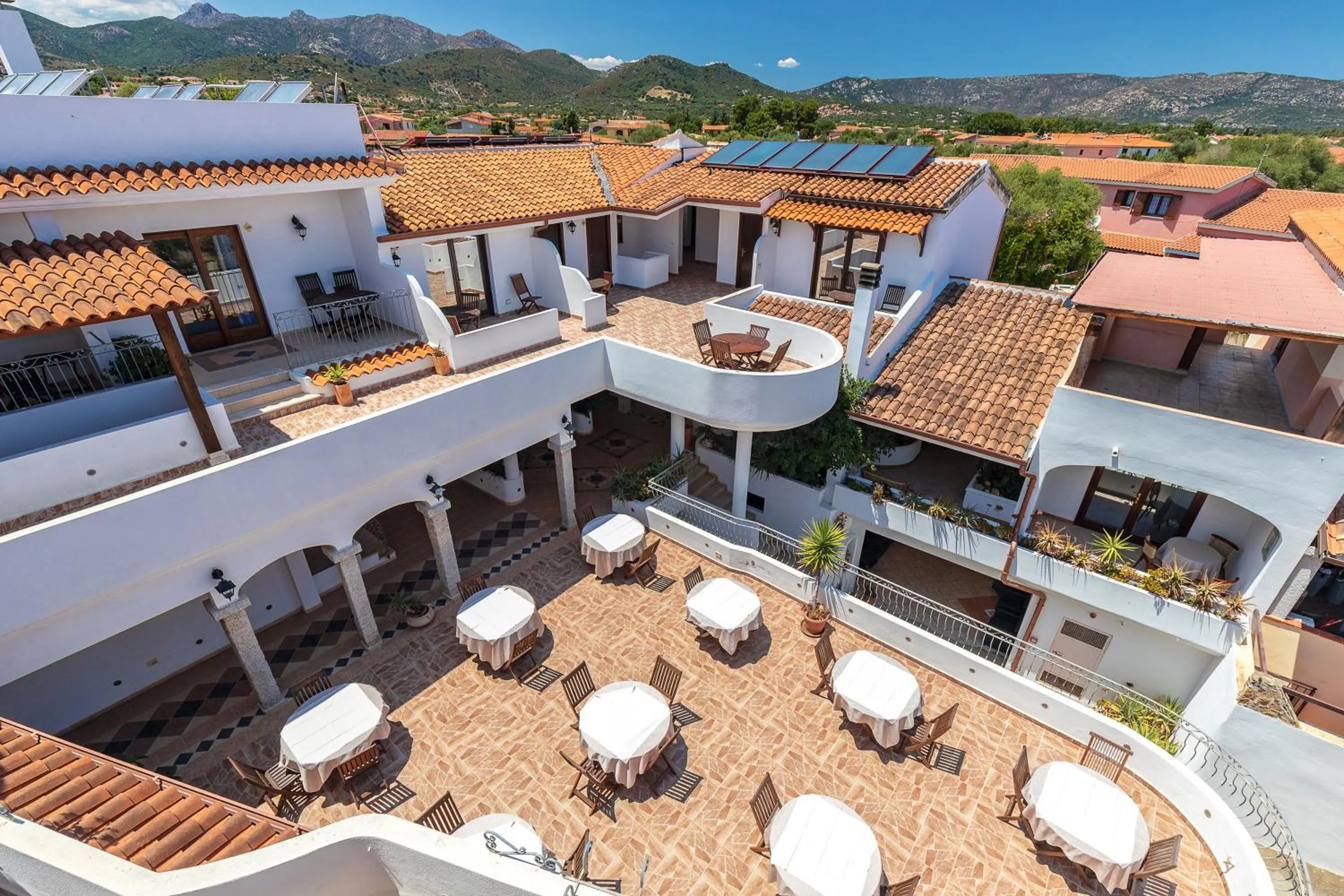 Patio in Hotel Bonsai