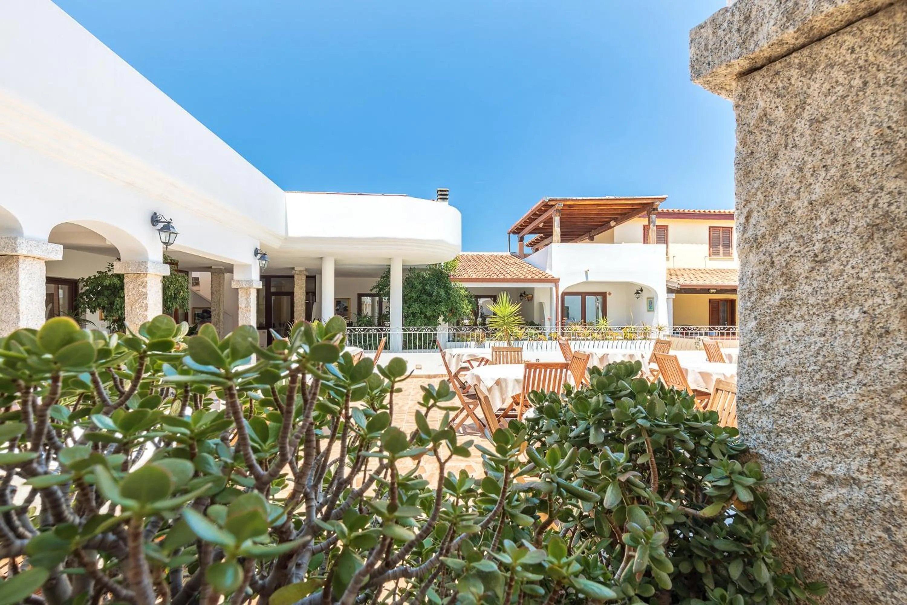Patio in Hotel Bonsai