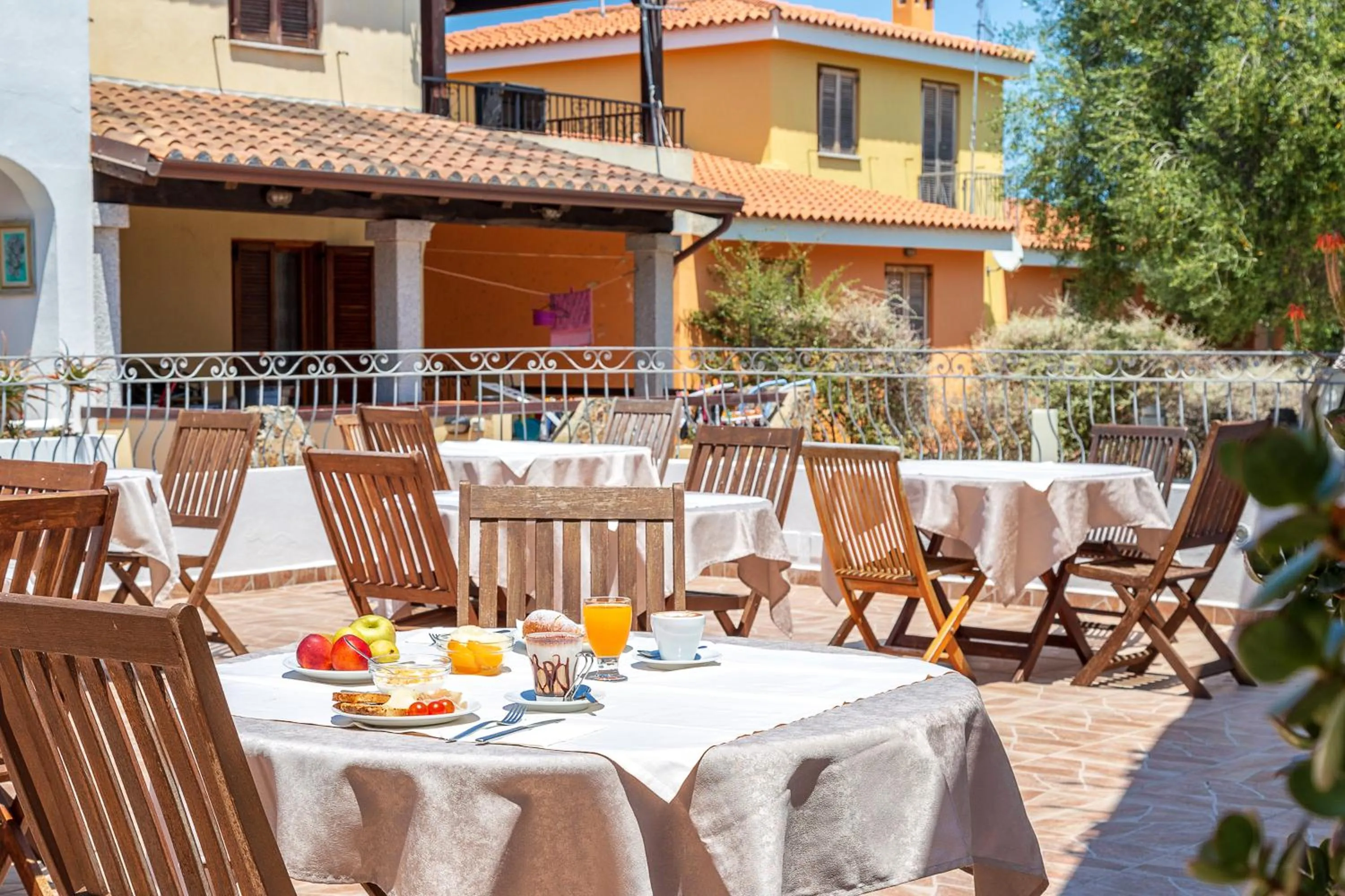 Patio in Hotel Bonsai