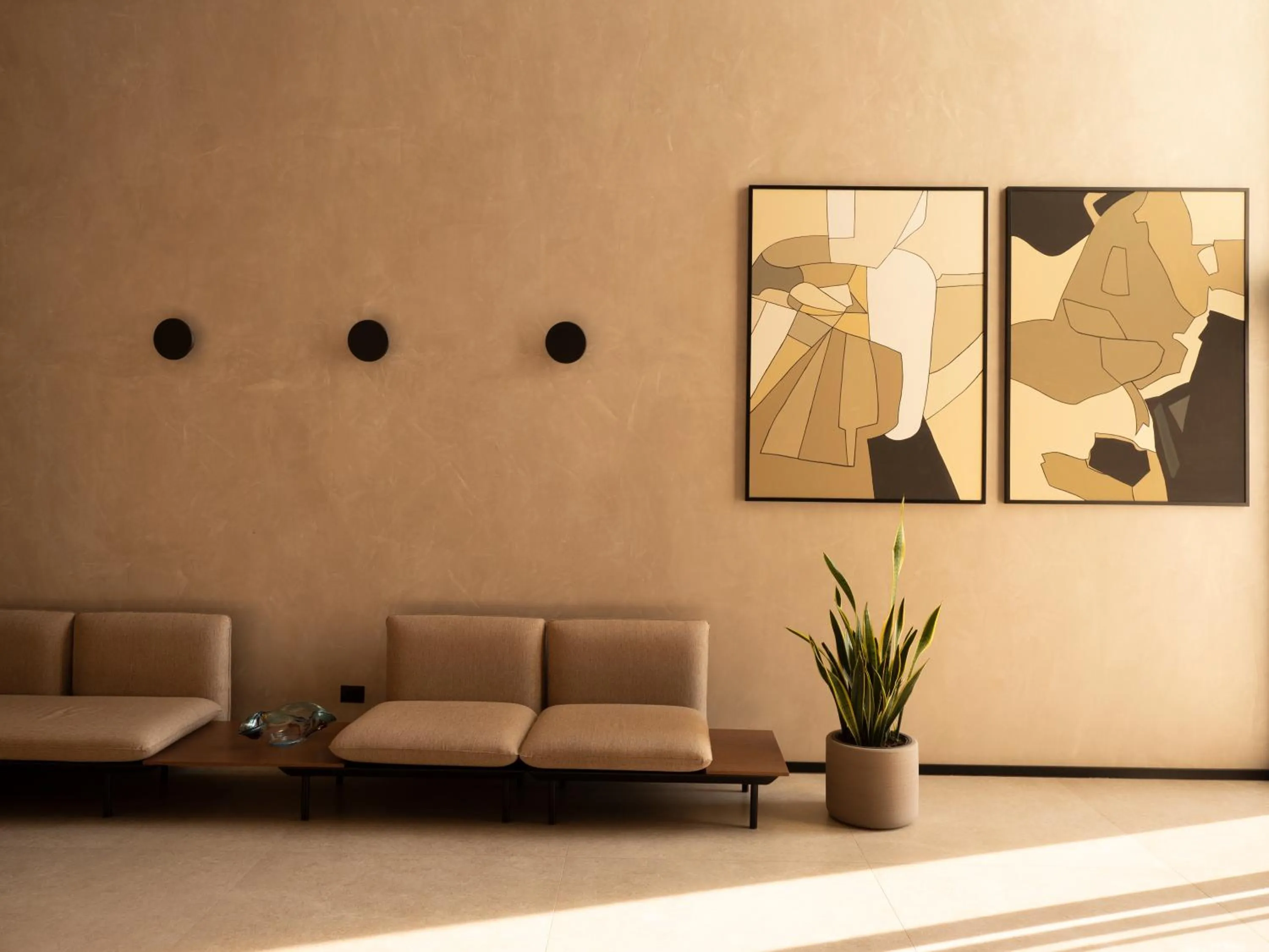 Seating area in Nobus Hotel & Spa