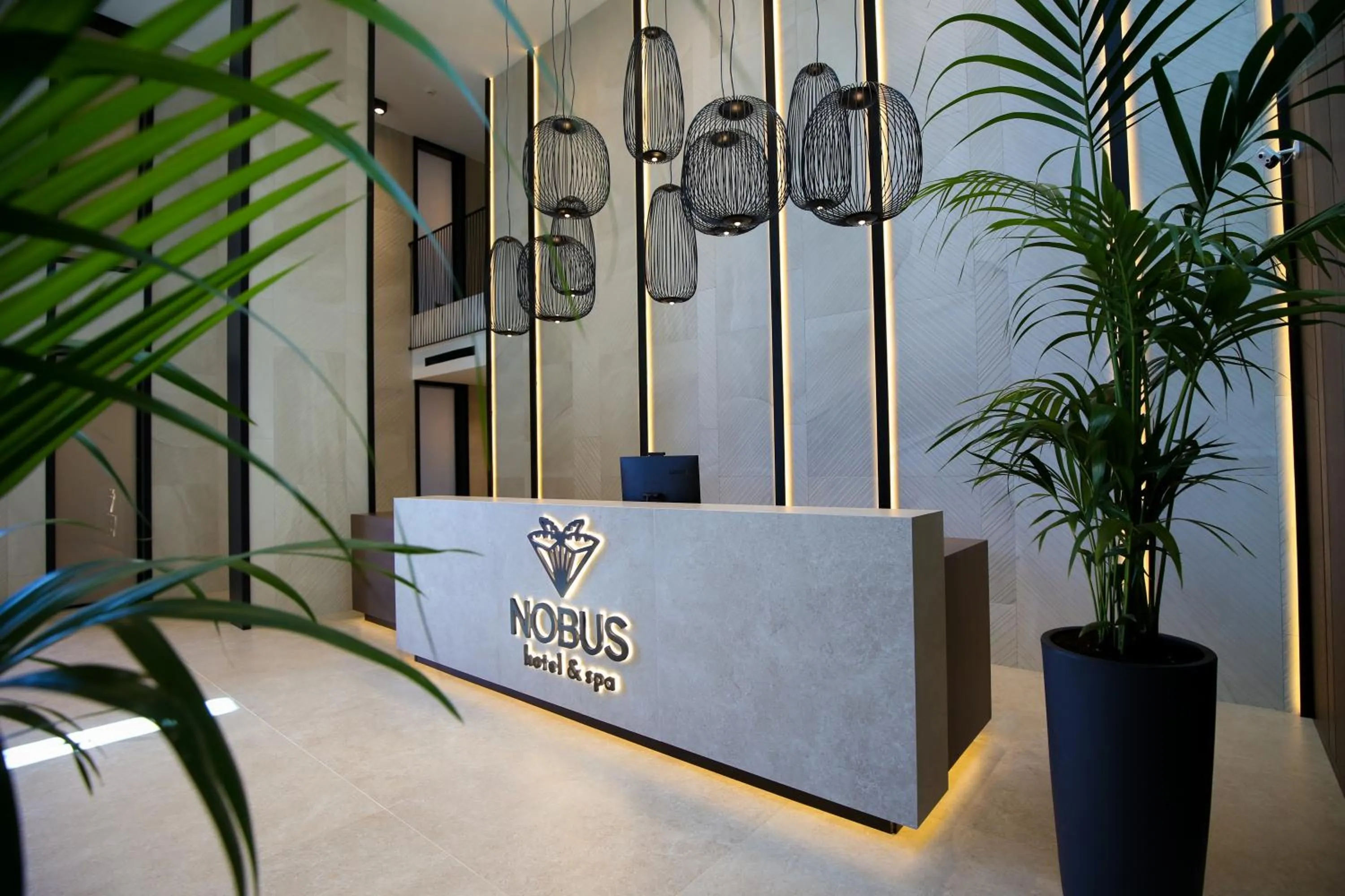 Lobby or reception in Nobus Hotel & Spa