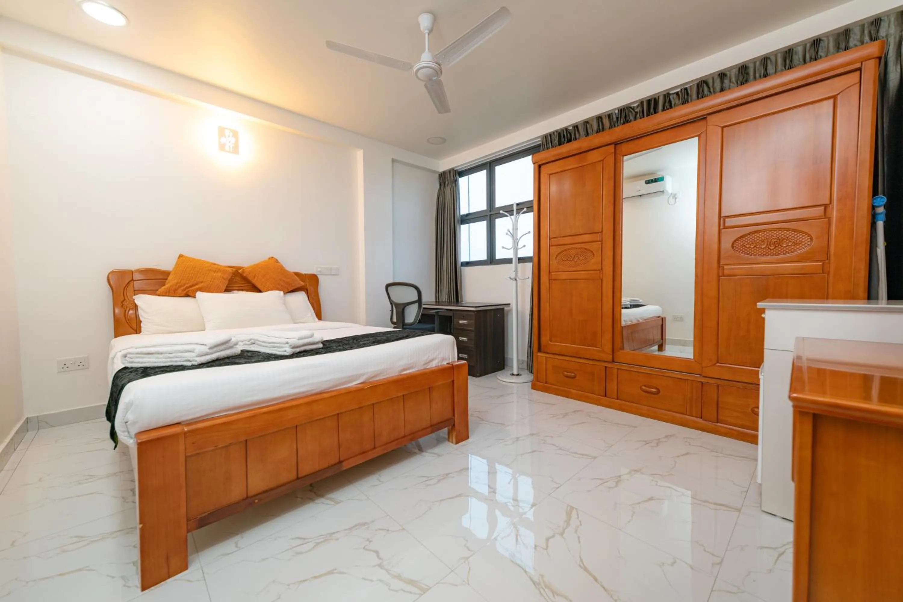 Bed in White Beach Holiday at Hulhumale'