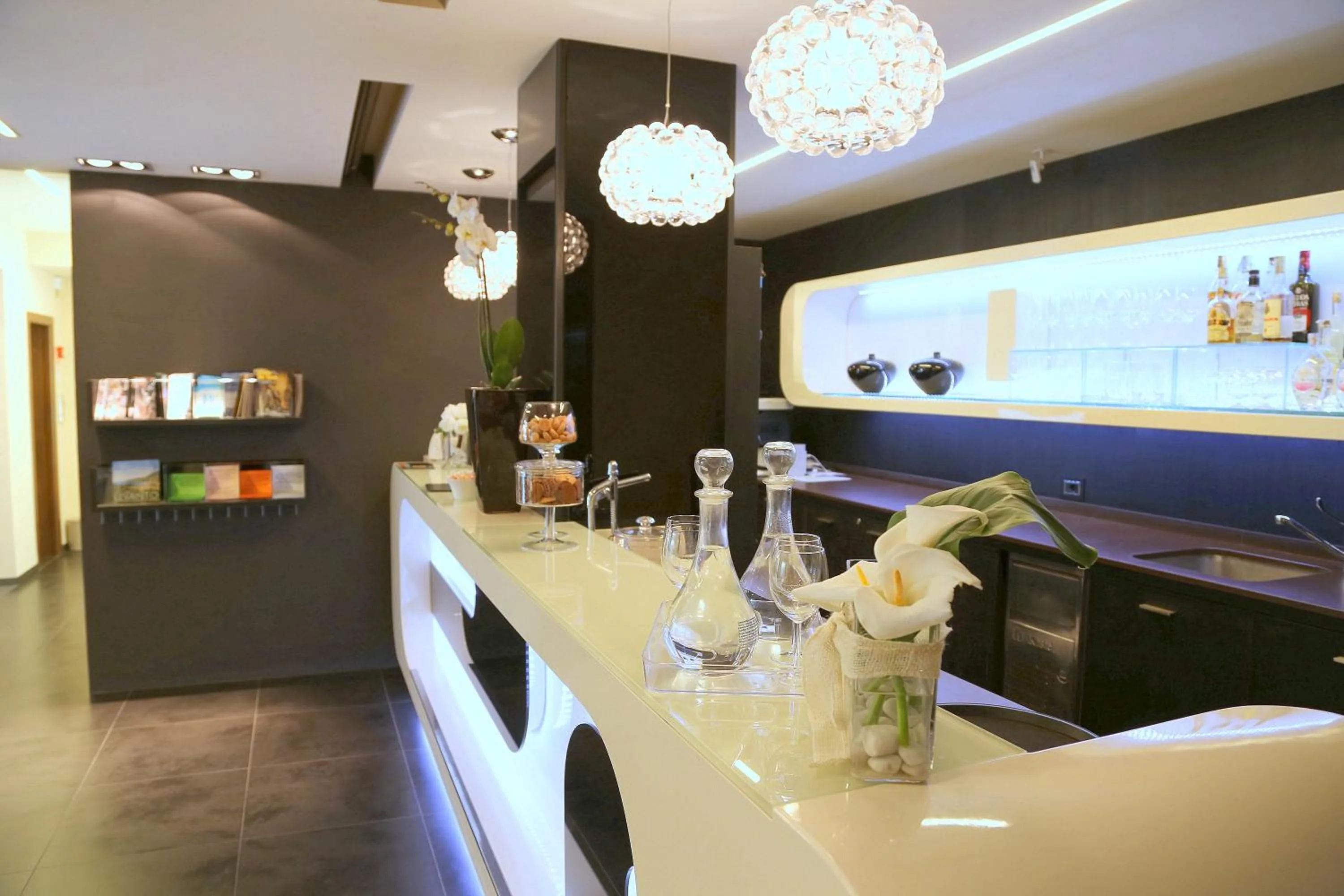 Lobby or reception in Hotel Carla