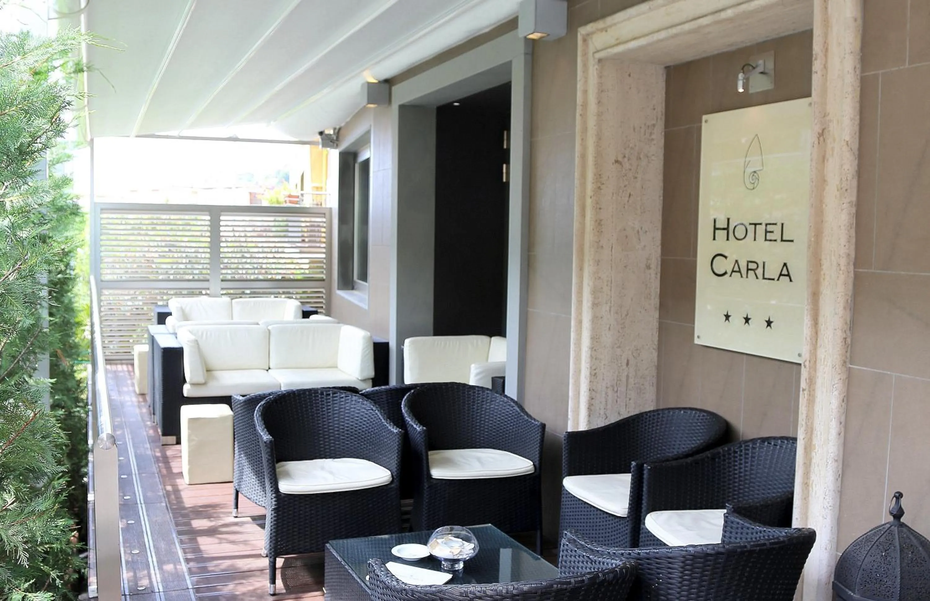 Garden in Hotel Carla