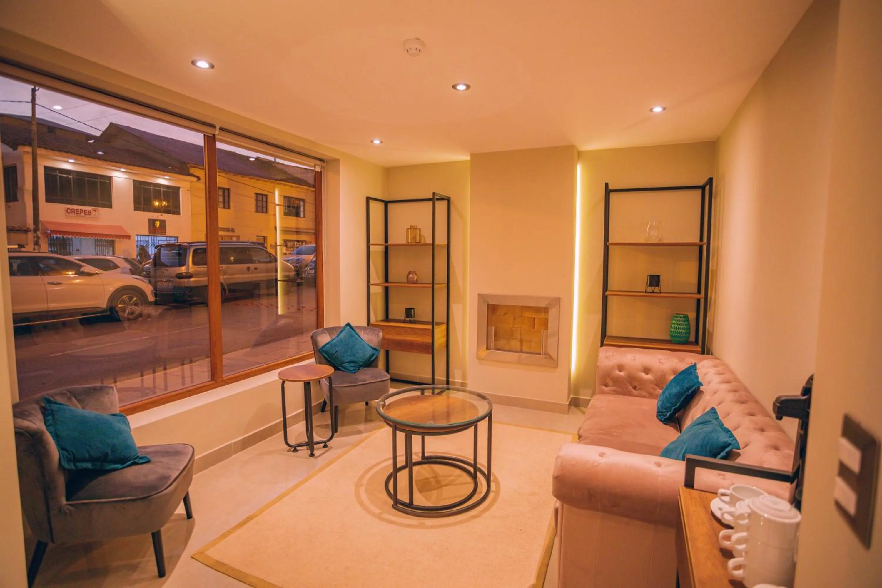 Living room in Saska Boutique Hotel