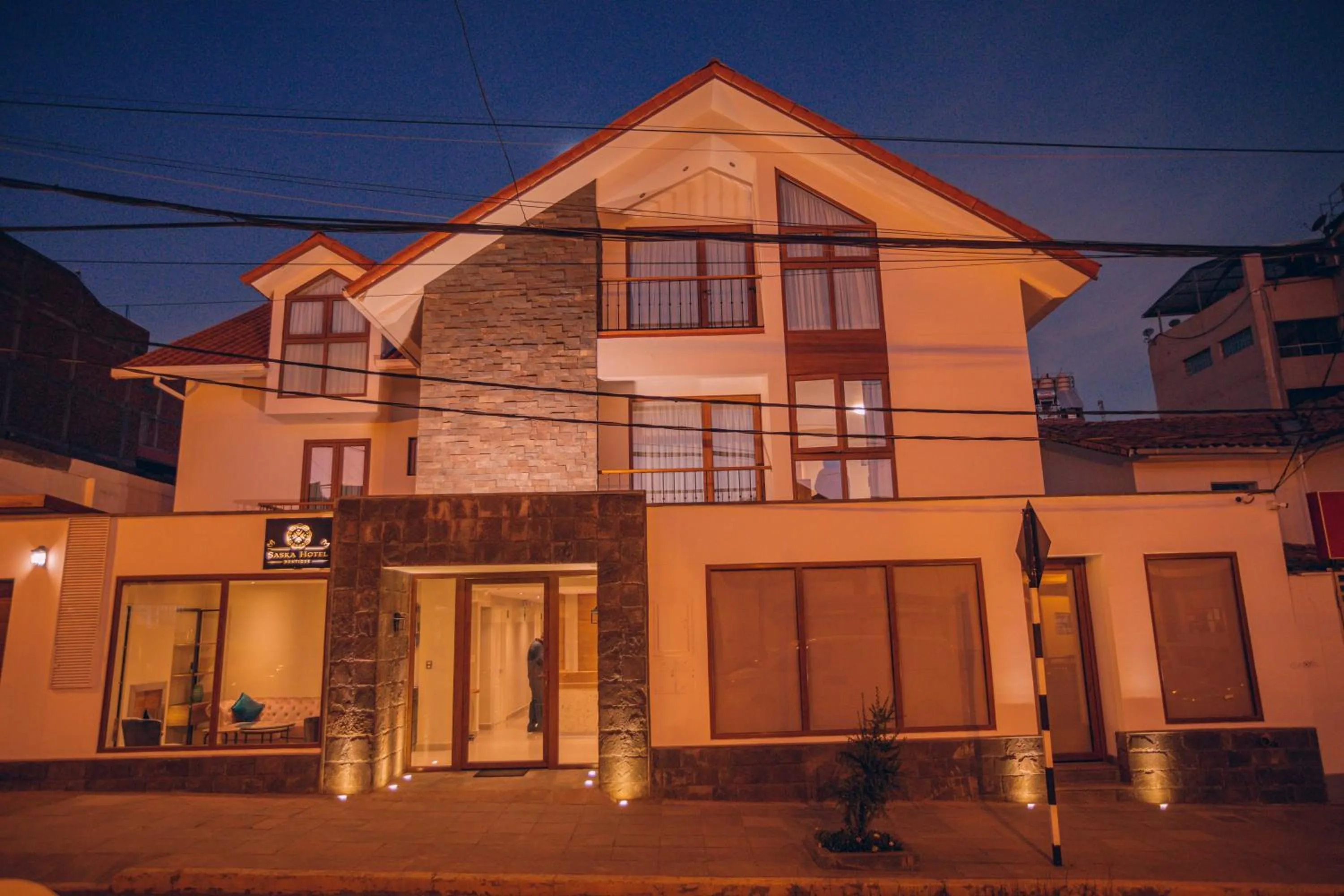 Property building in Saska Boutique Hotel