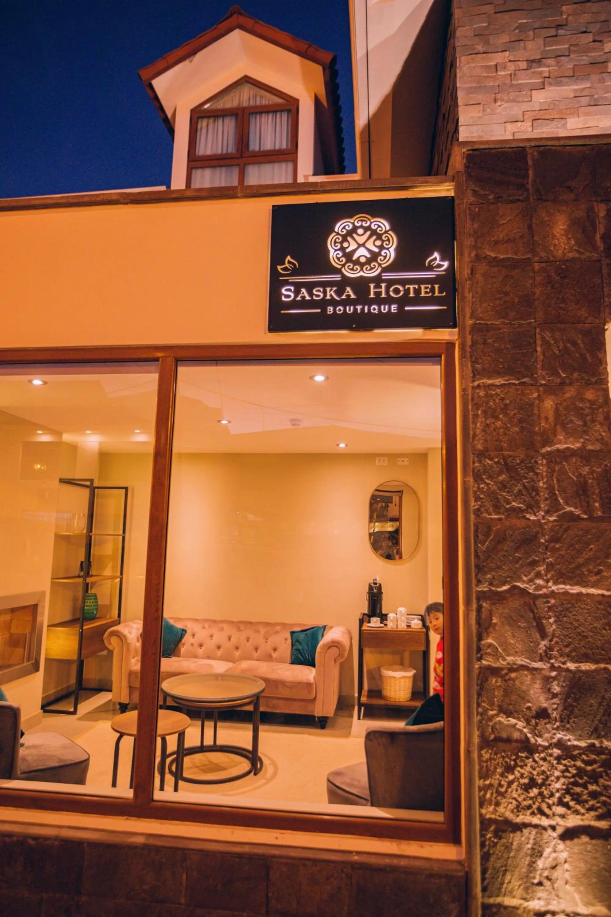 Facade/entrance in Saska Boutique Hotel