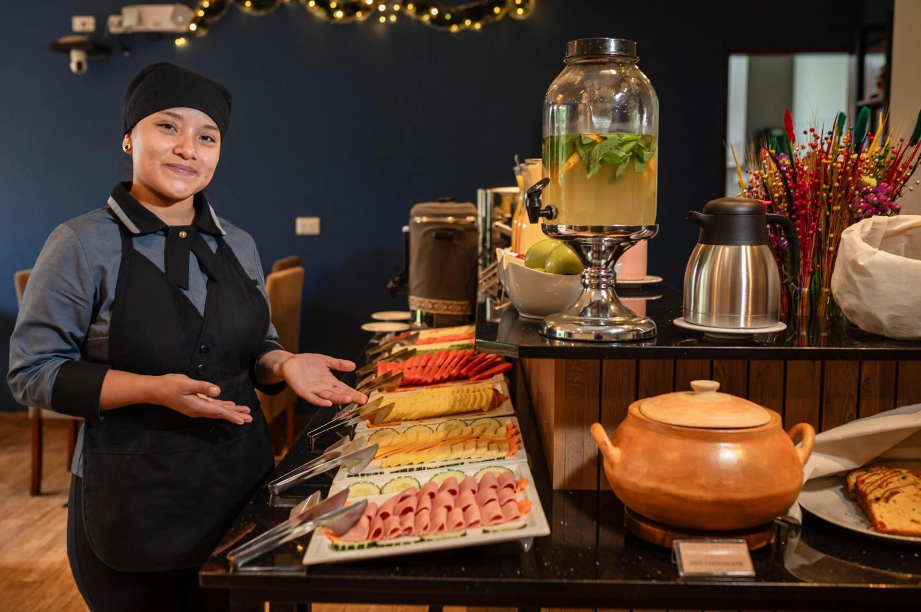 Food in Saska Boutique Hotel