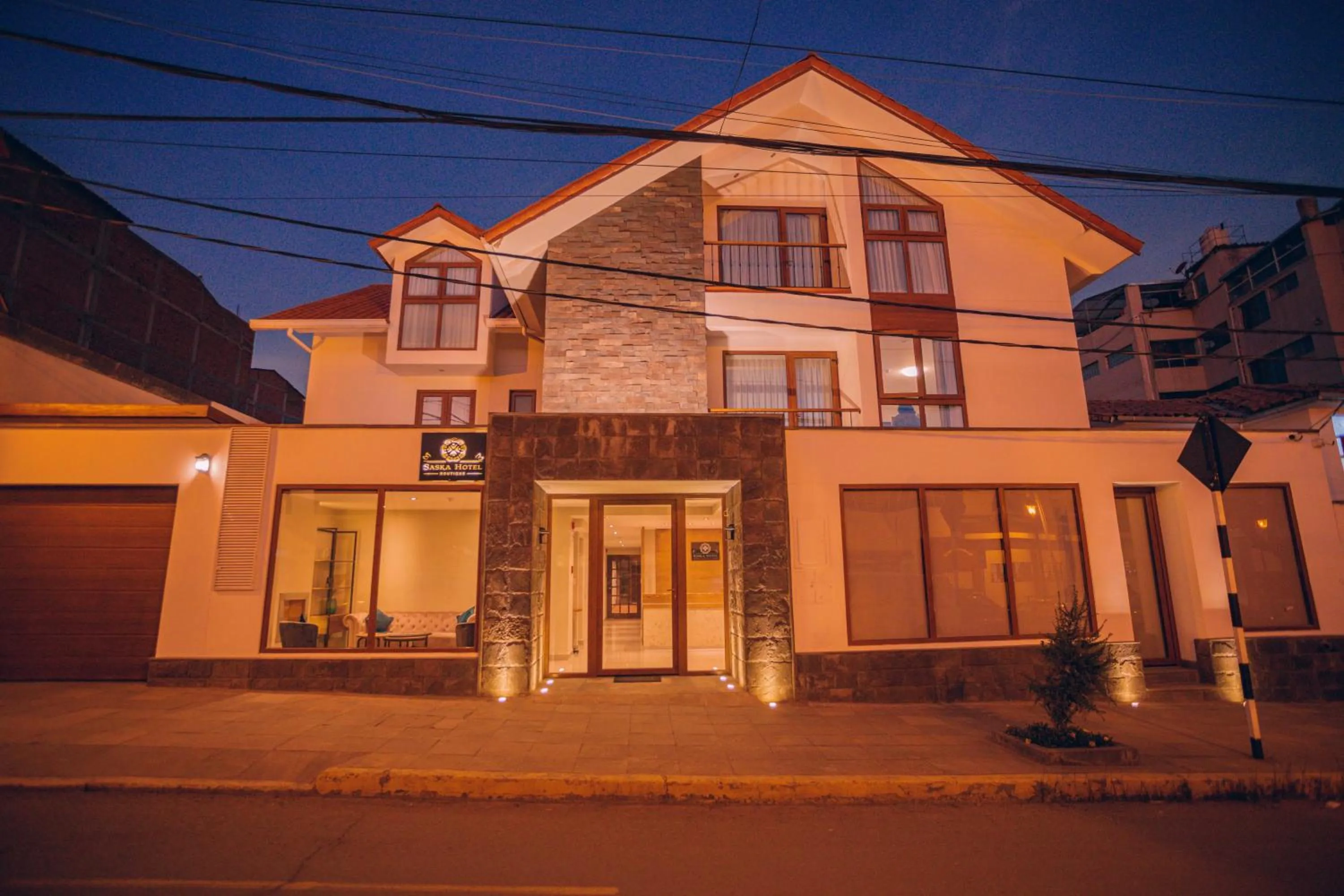 Property building in Saska Boutique Hotel