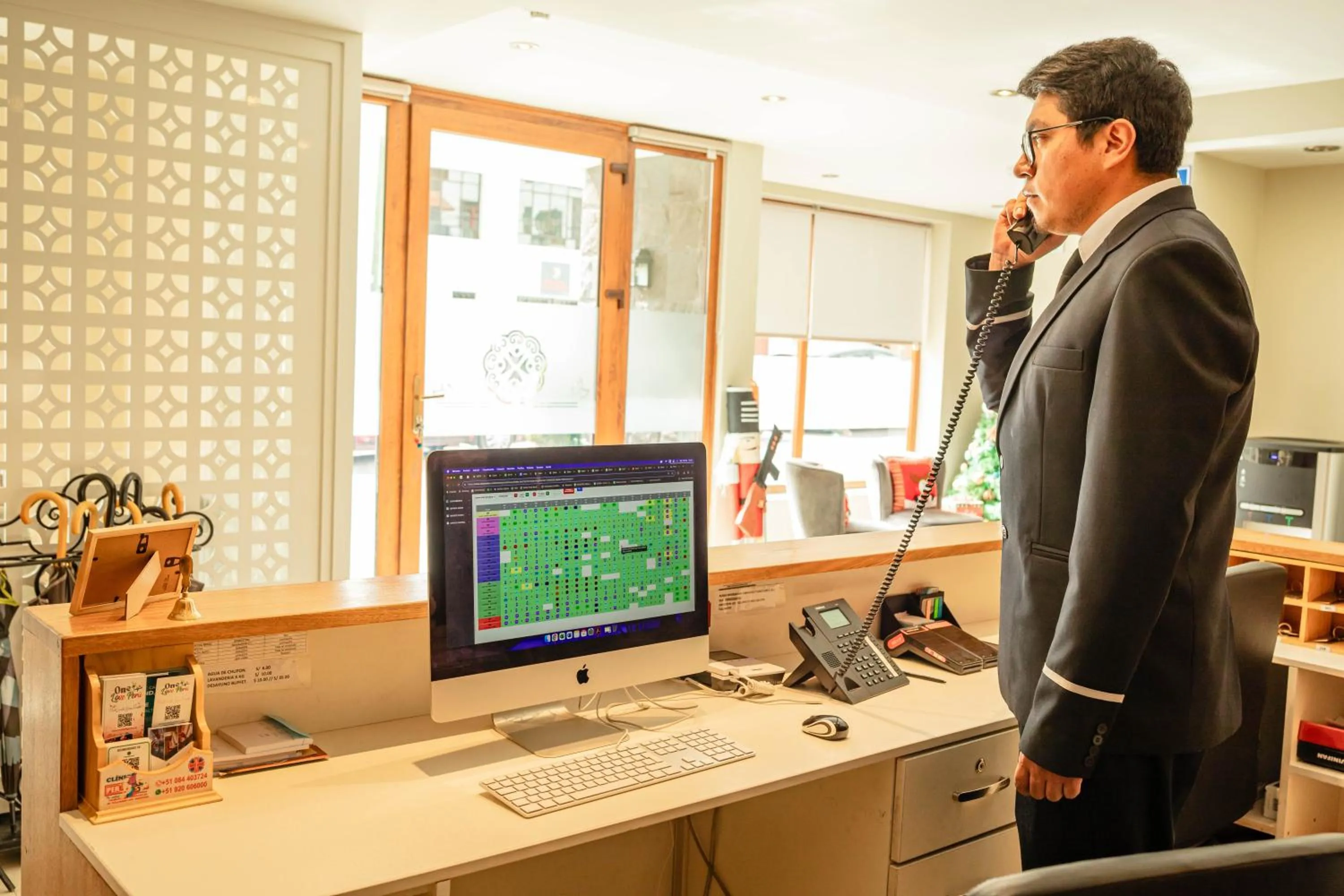 Lobby or reception in Saska Boutique Hotel