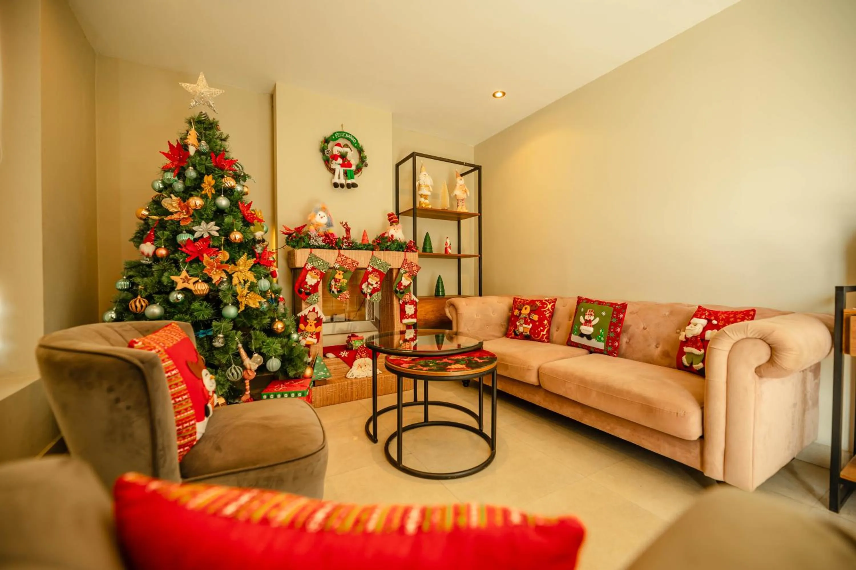 Living room in Saska Boutique Hotel