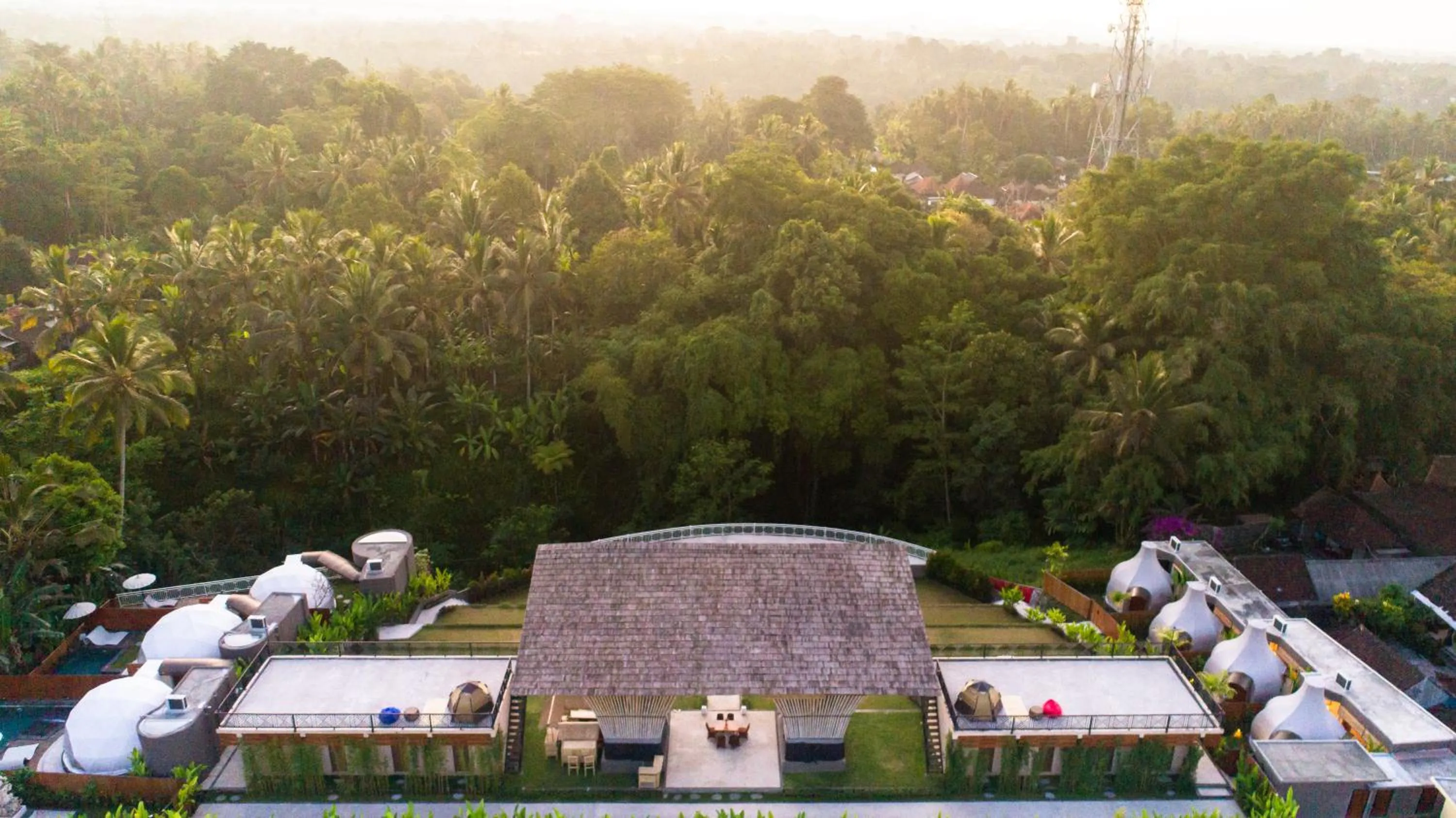 Property building in Triyana Resort and Glamping