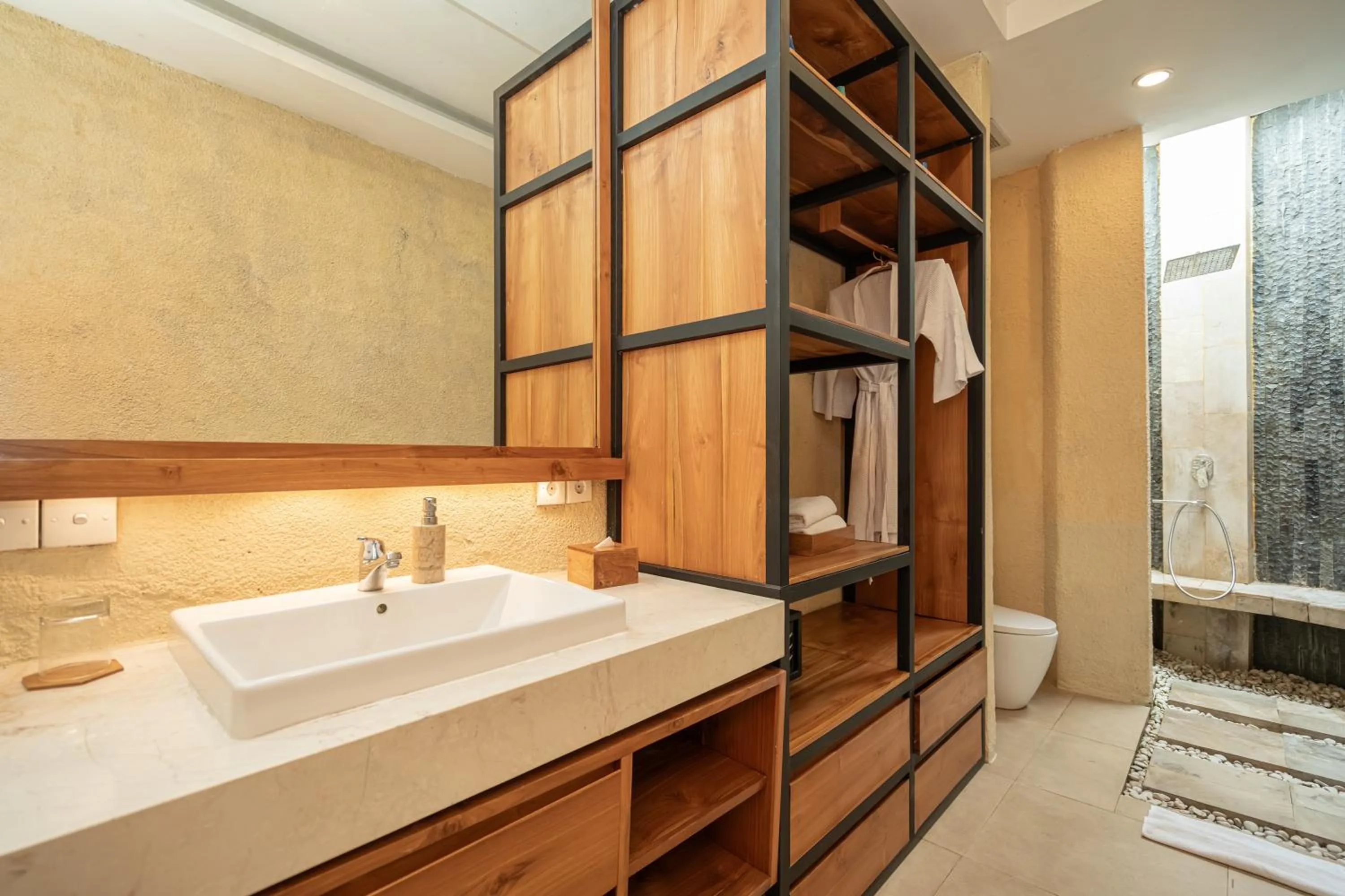 Bathroom in Triyana Resort and Glamping Carangsari