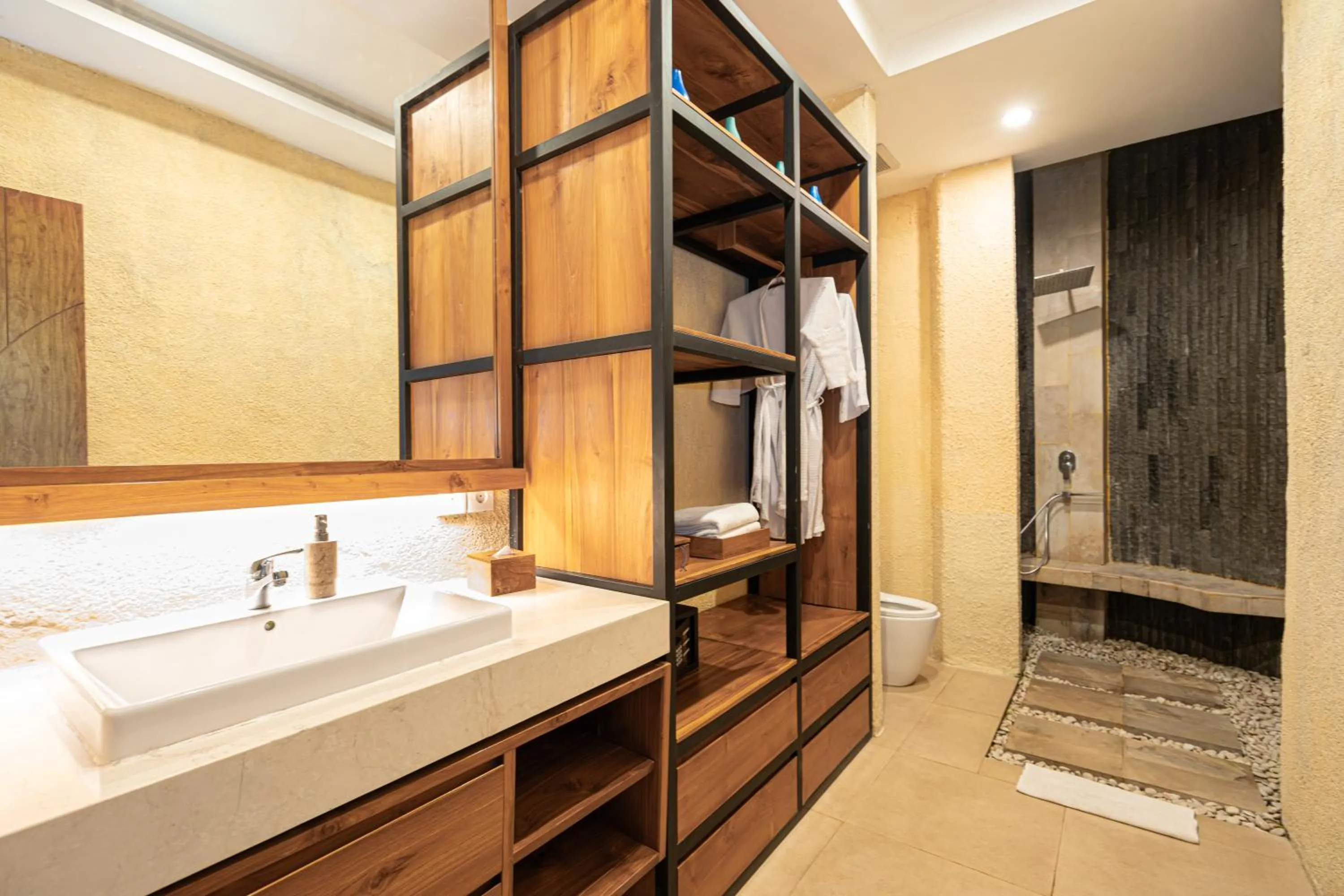 Bathroom in Triyana Resort and Glamping Carangsari