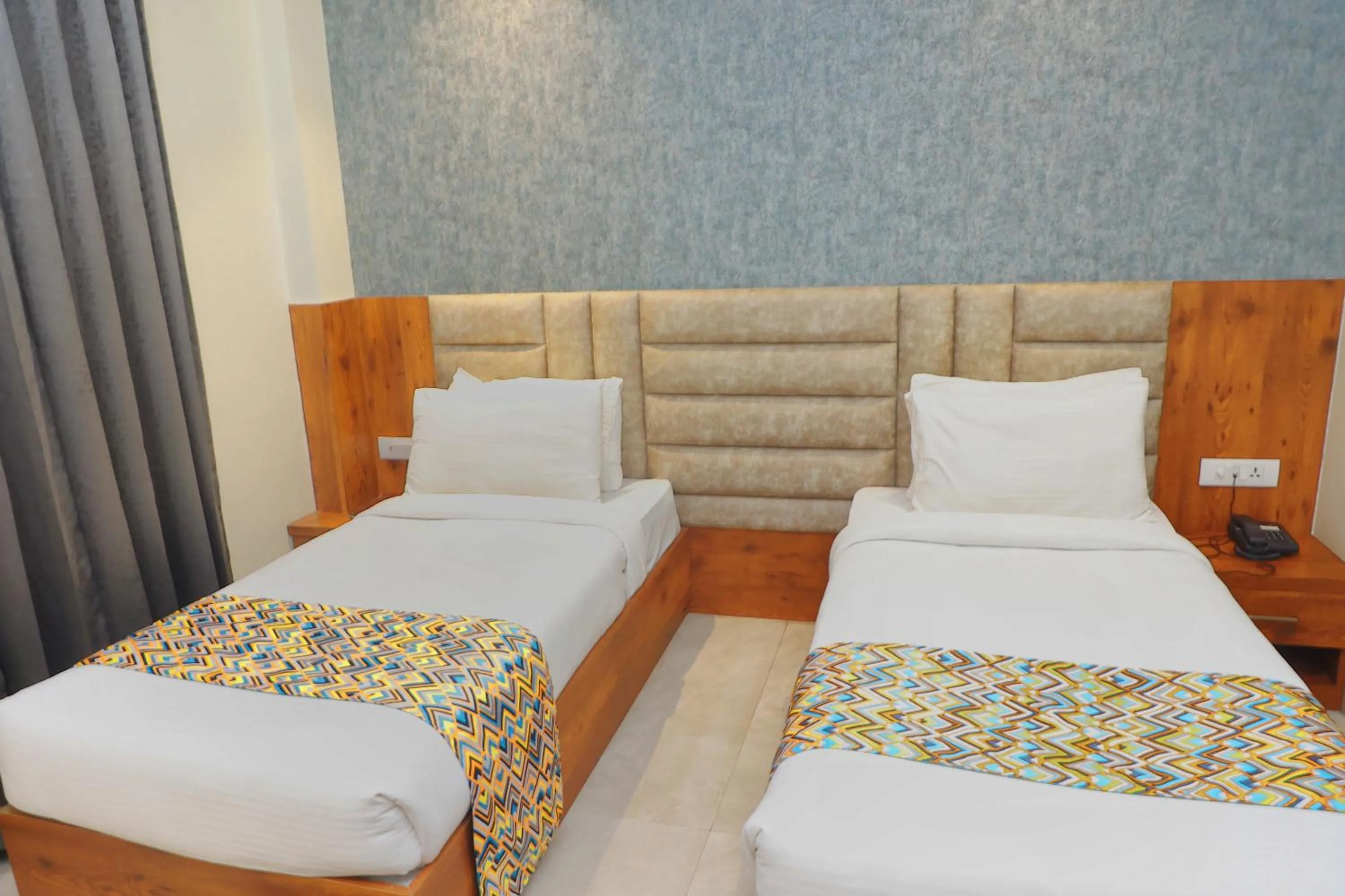 Bed in Hotel Marine House