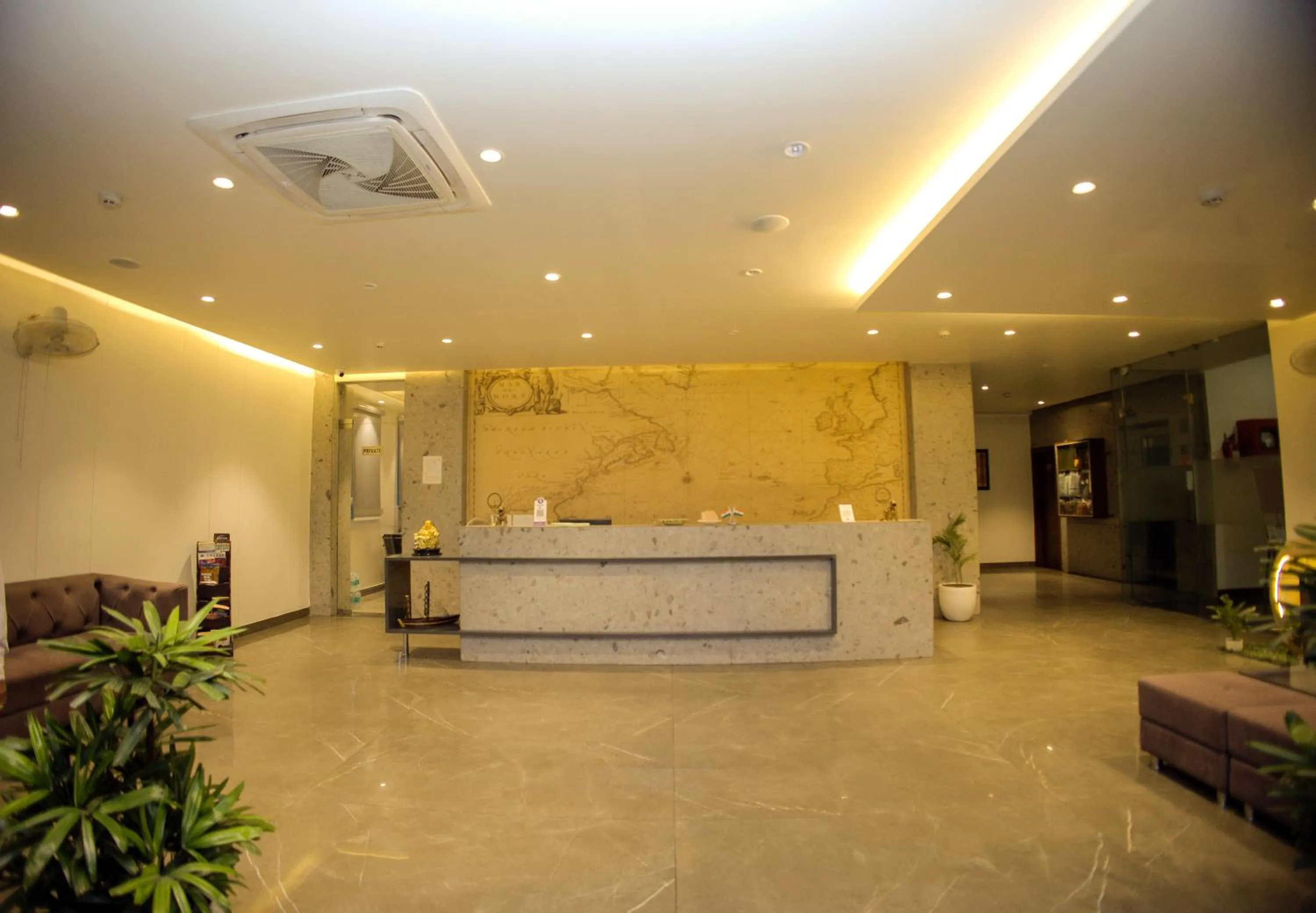 Lobby or reception in Hotel Marine House