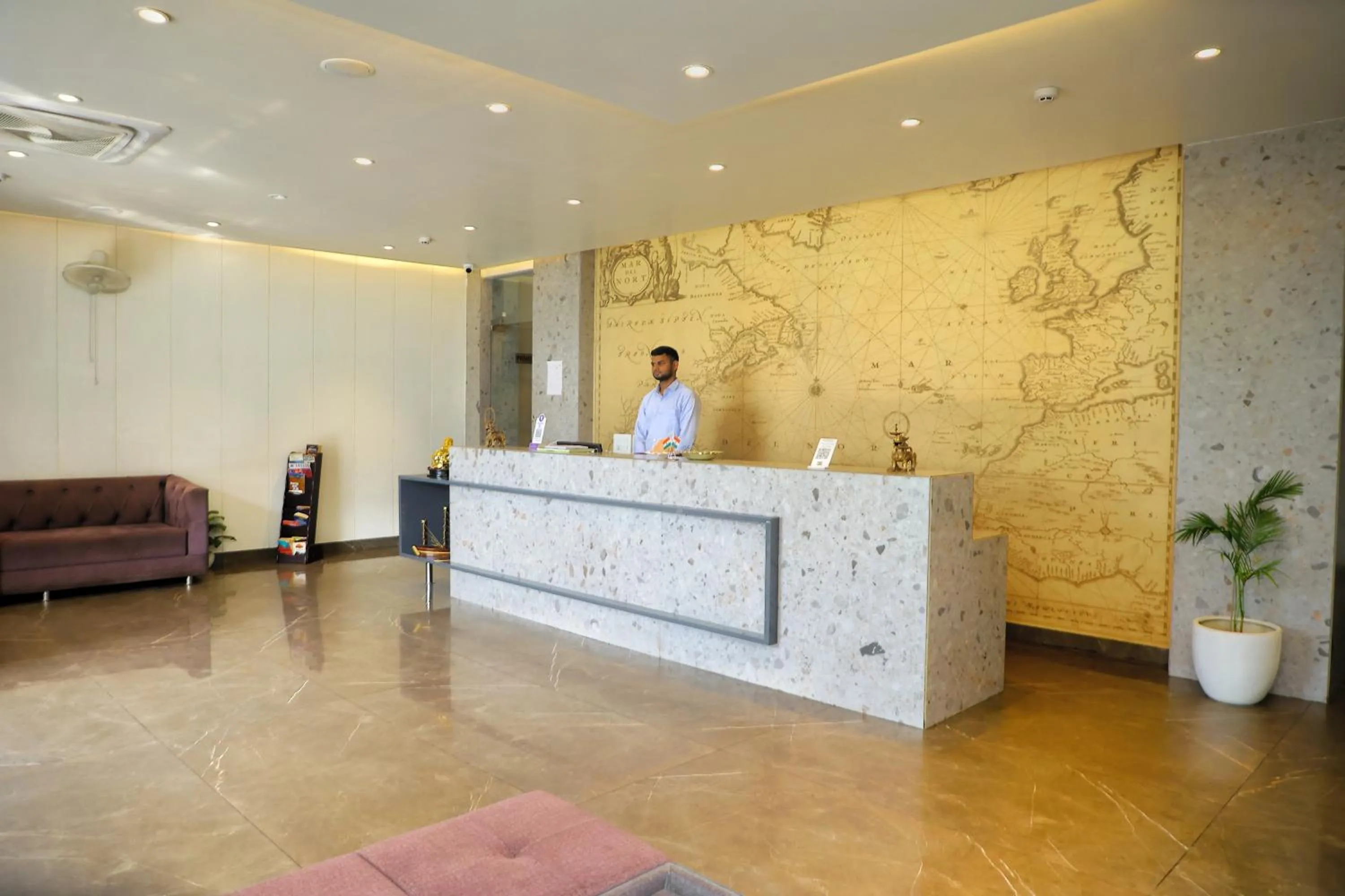 Lobby or reception in Hotel Marine House
