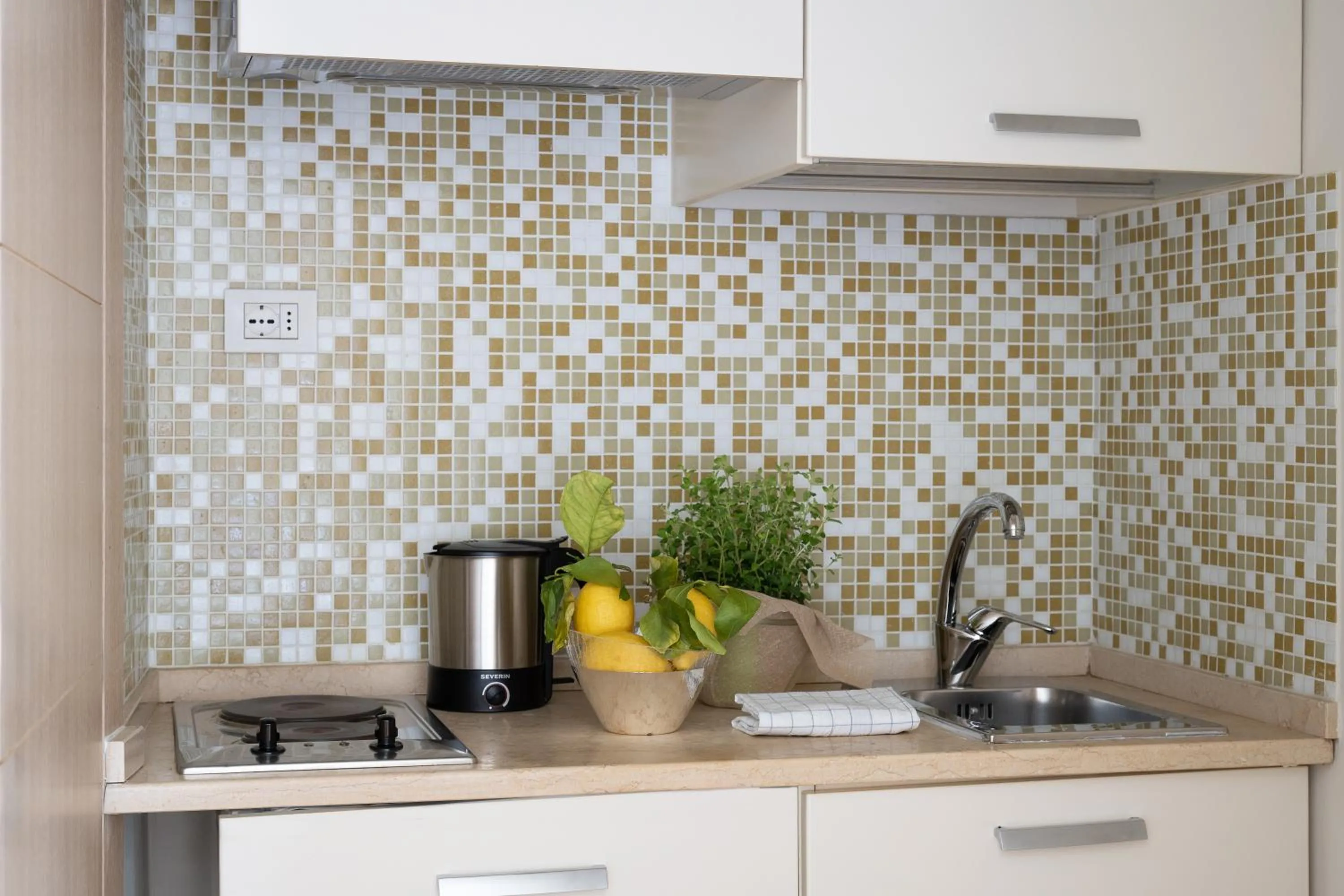Kitchen or kitchenette in Relais Piazza Signoria