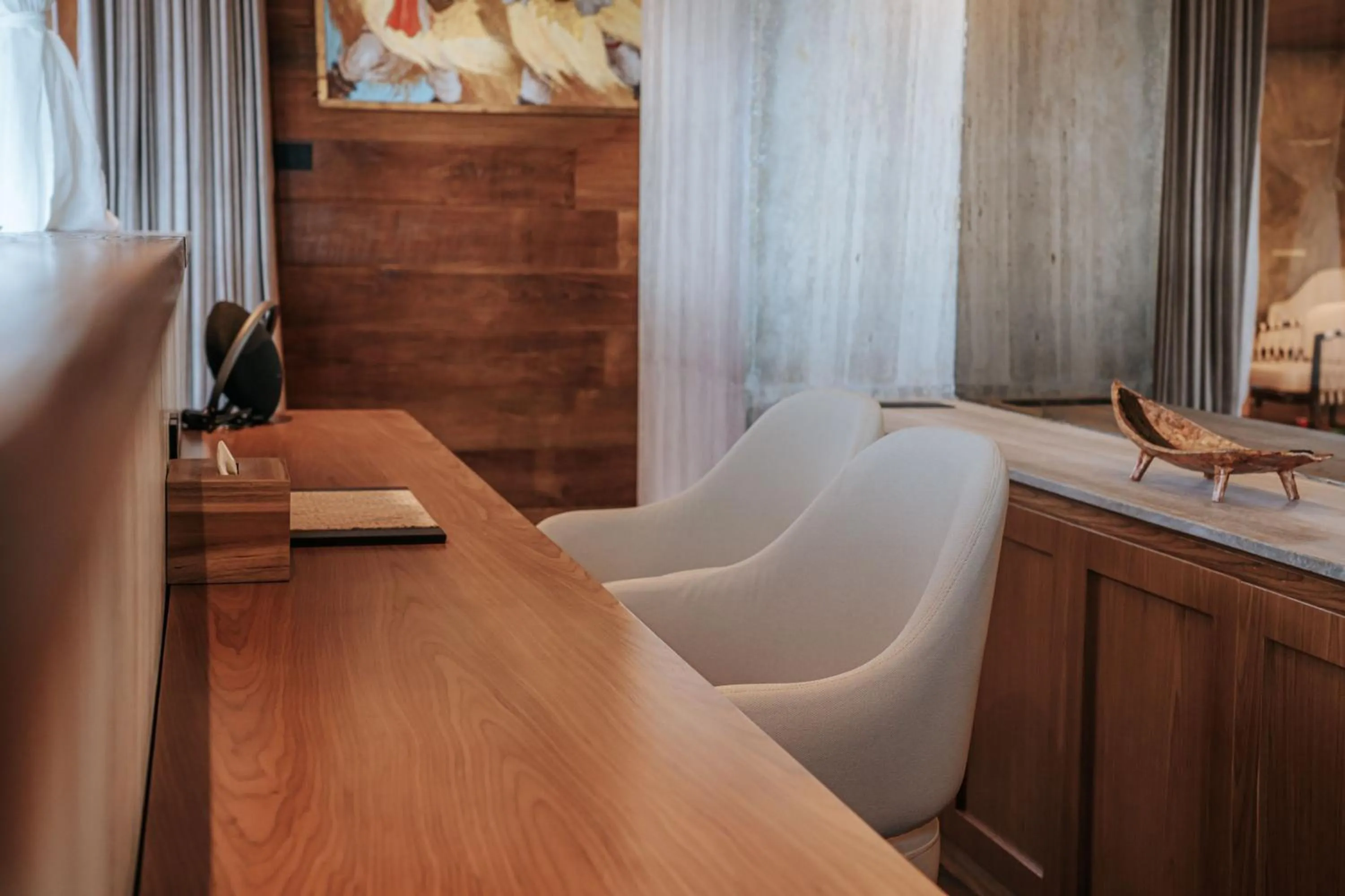 Seating area in Elevate Bali