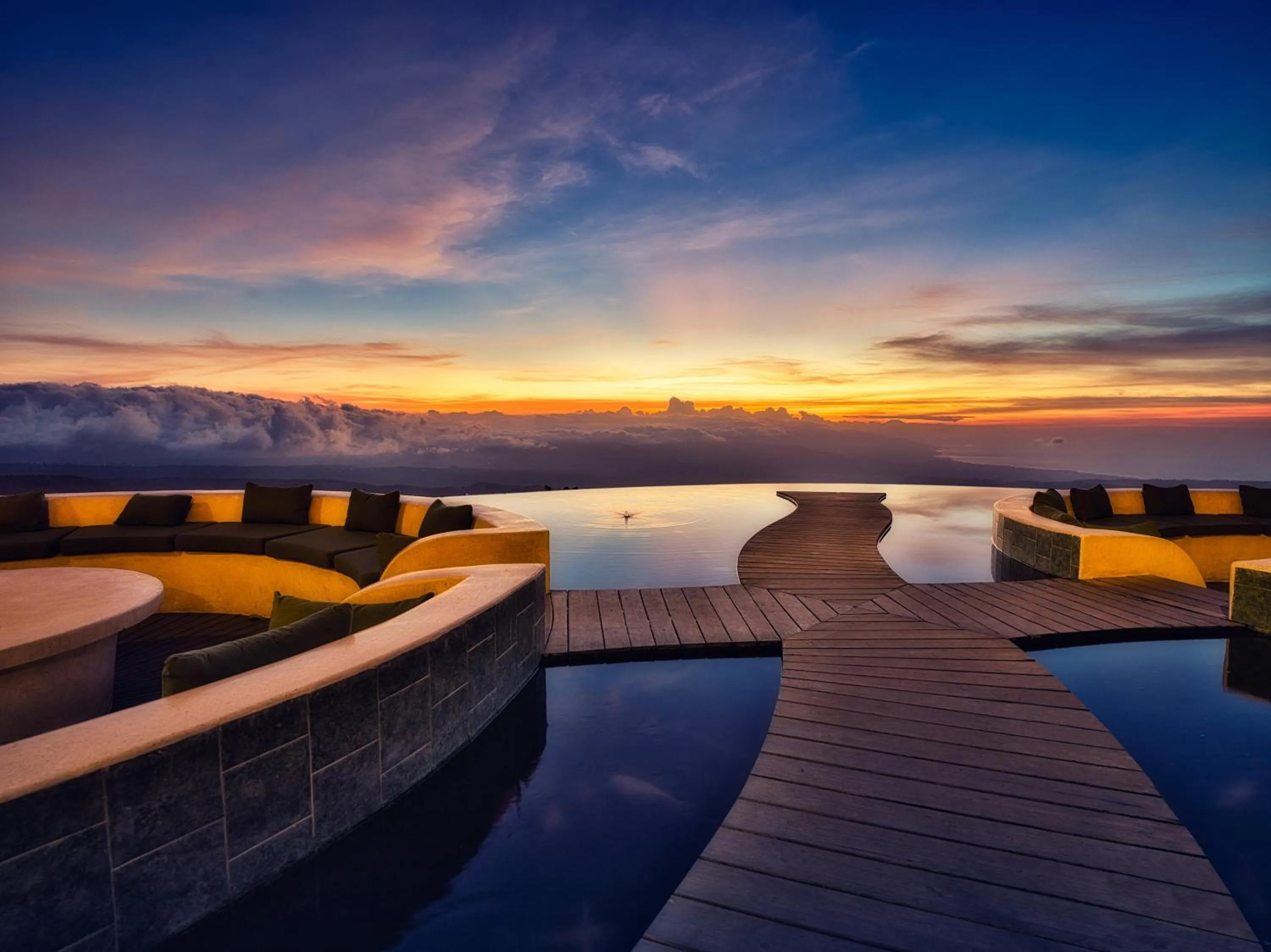 Swimming pool in Elevate Bali