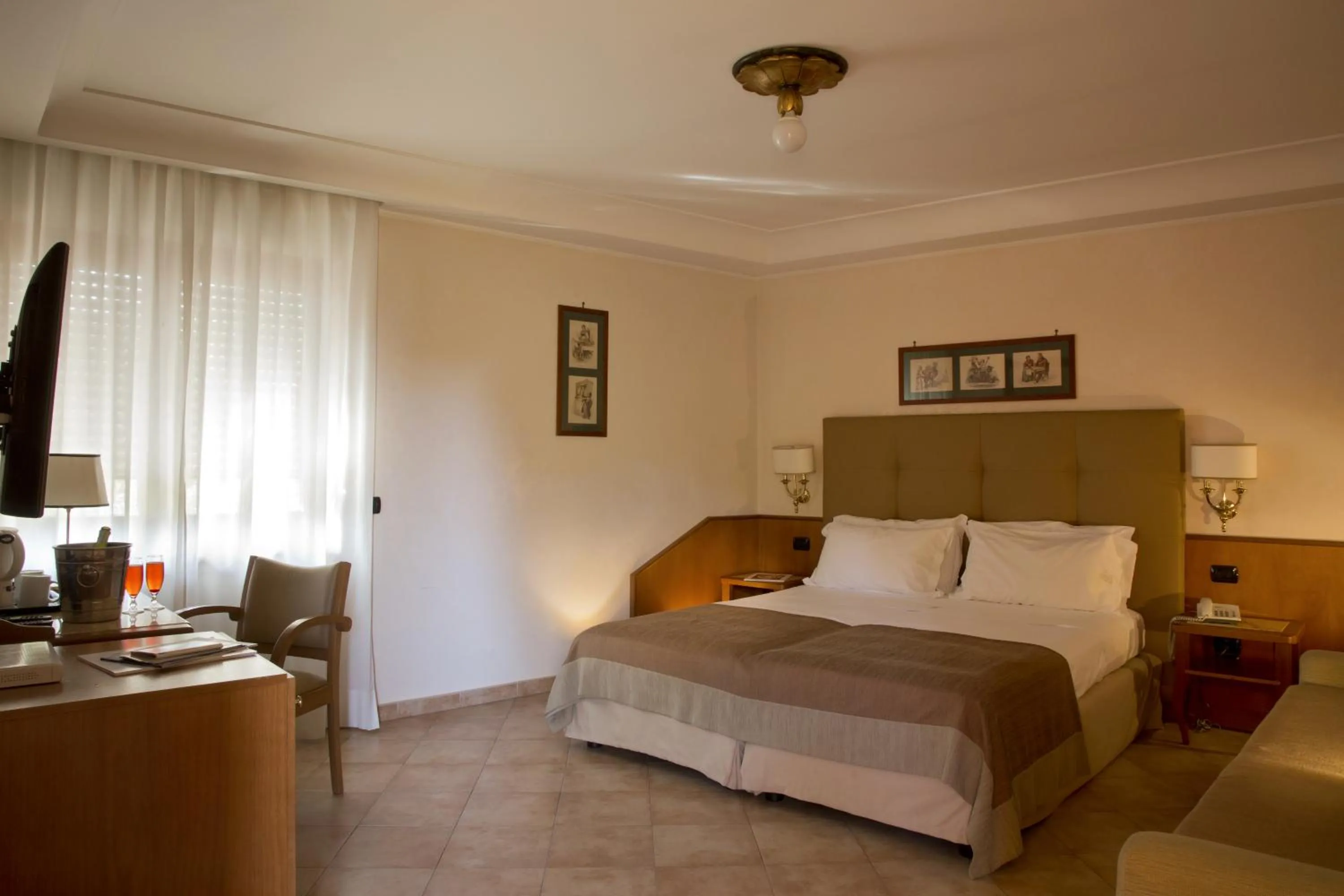 Bedroom, Bed in Montespina Park Hotel