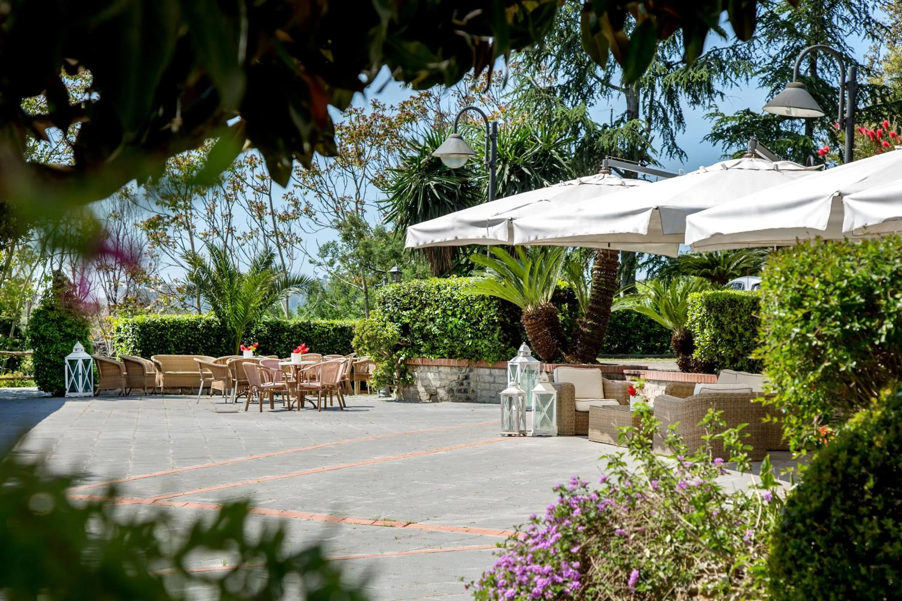 Patio in Montespina Park Hotel