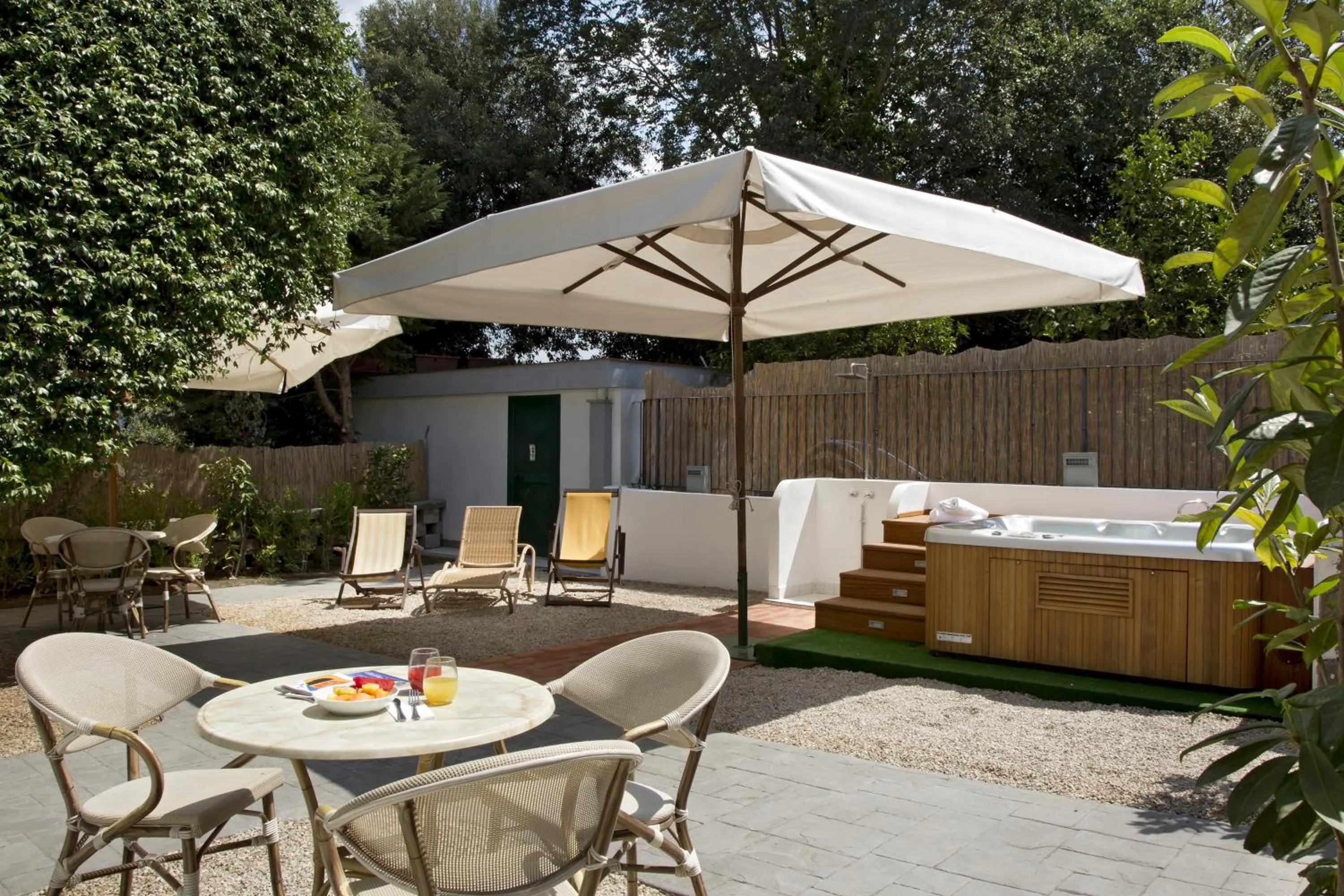 Garden in Montespina Park Hotel